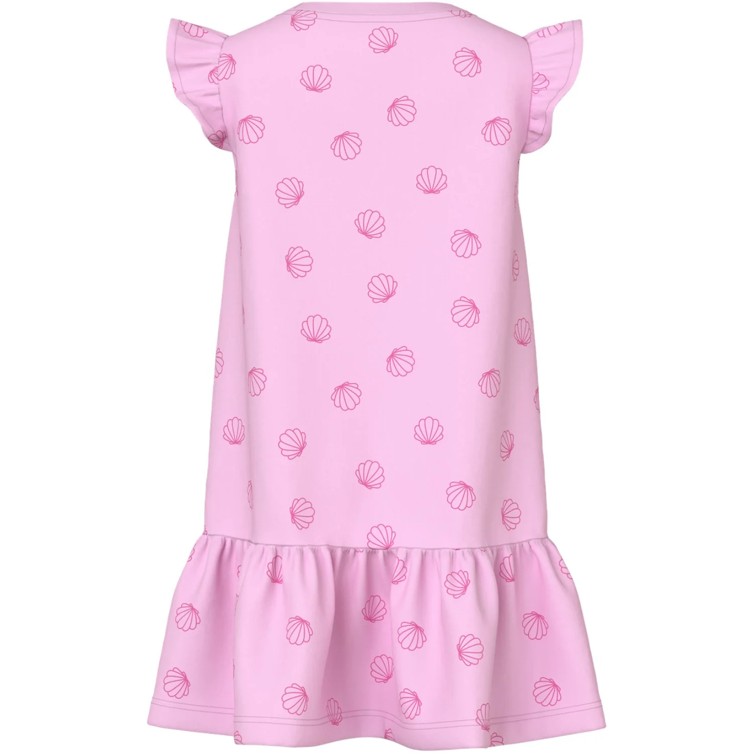 Name It Pirouette Sea Shells Pink Nmfvida Capsl Kjole - Image 3