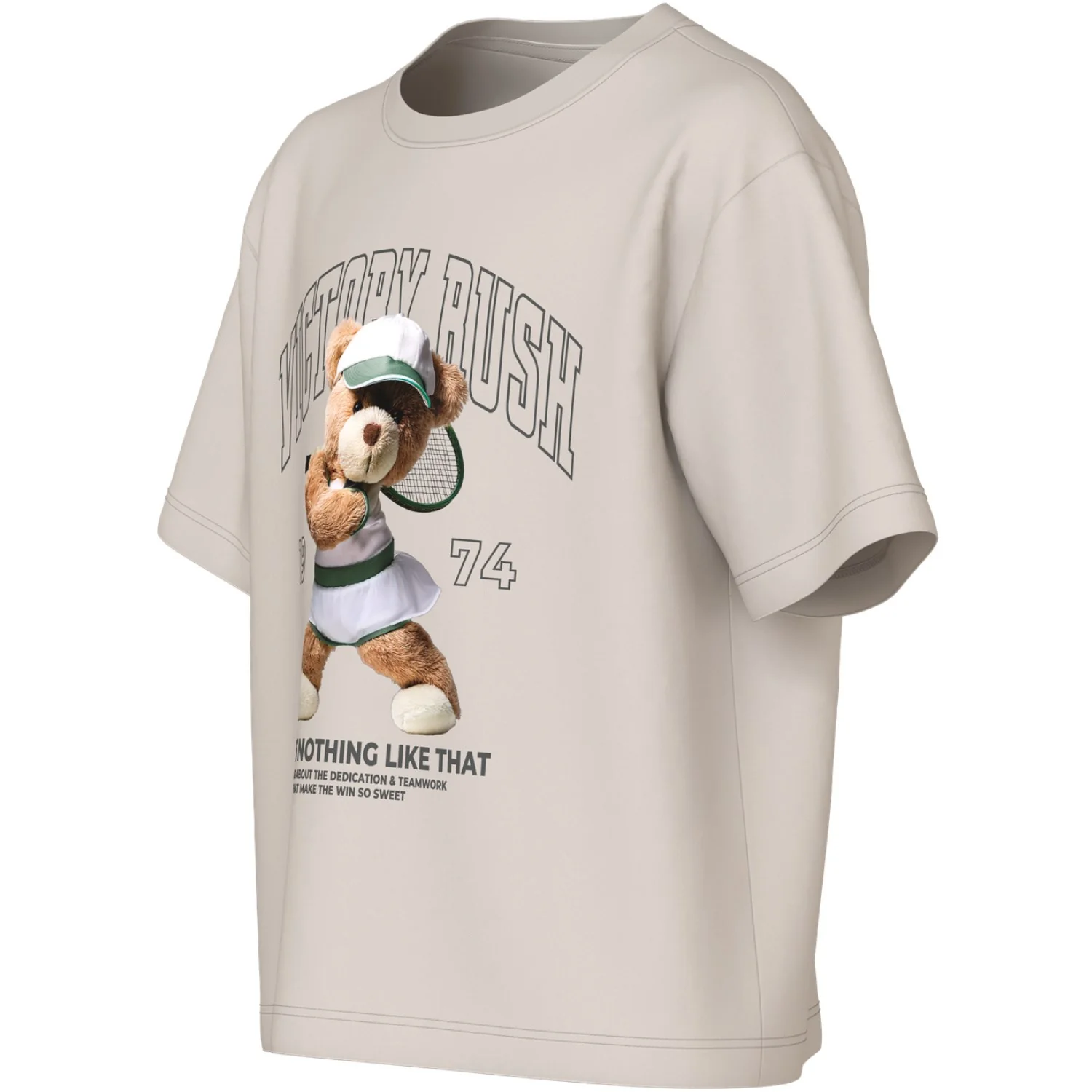 Name It Pumice Stone Teddy Tennis Nkfvotea Ss Nreg Top - Image 2