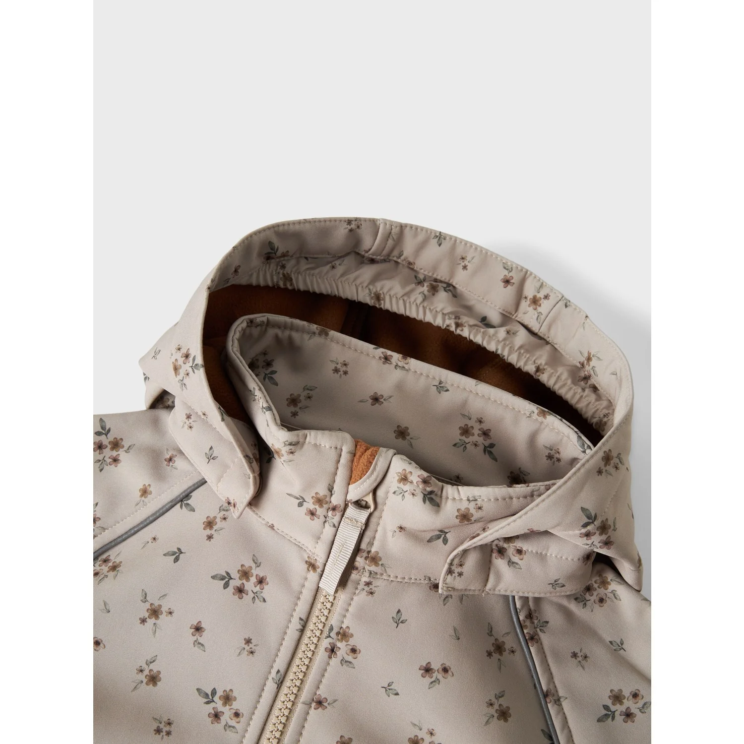 Name It Pure Cashmere Bouquet Nkfalfa08 Softshell Jakke Aop Fo - Image 8