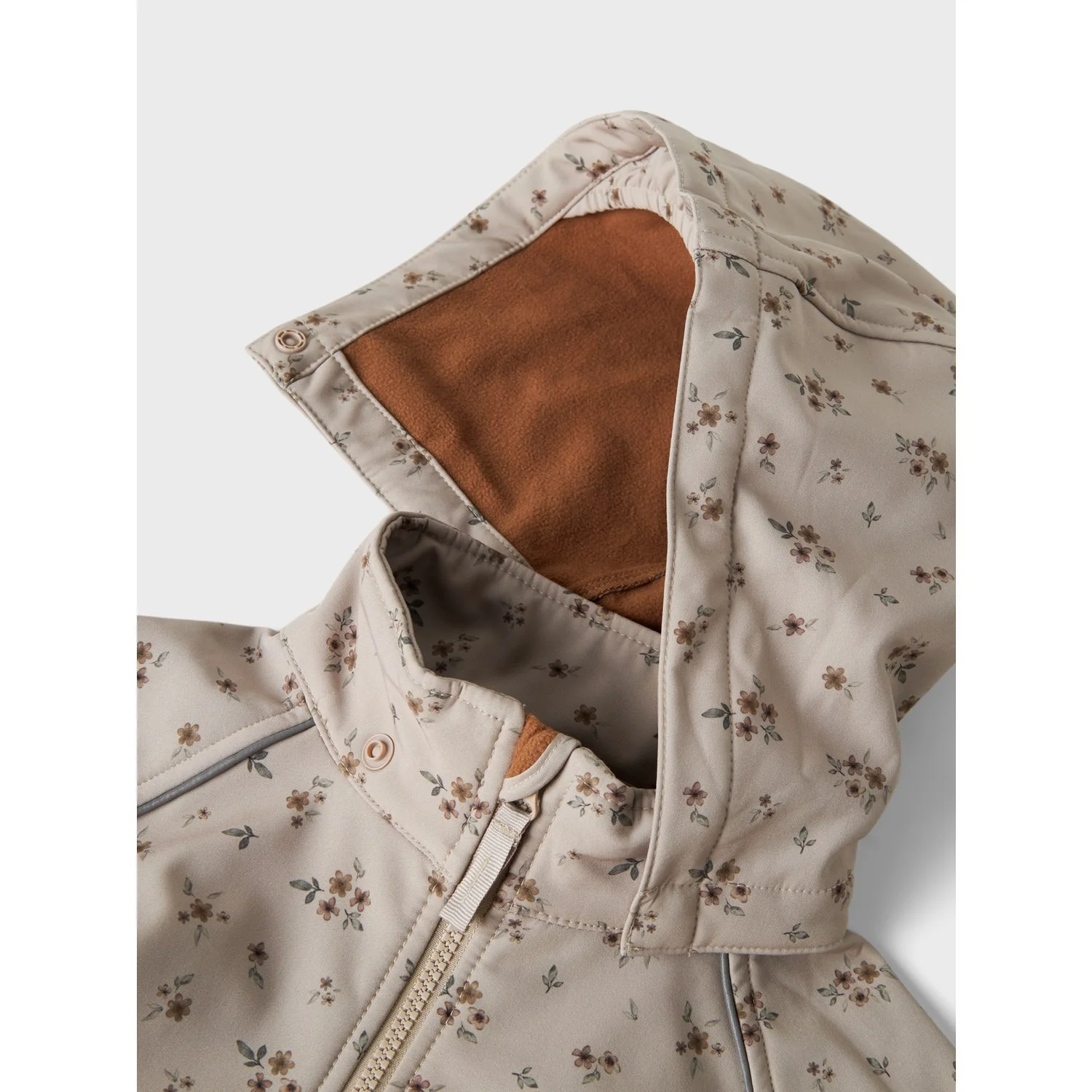 Name It Pure Cashmere Bouquet Nkfalfa08 Softshell Jakke Aop Fo - Image 9