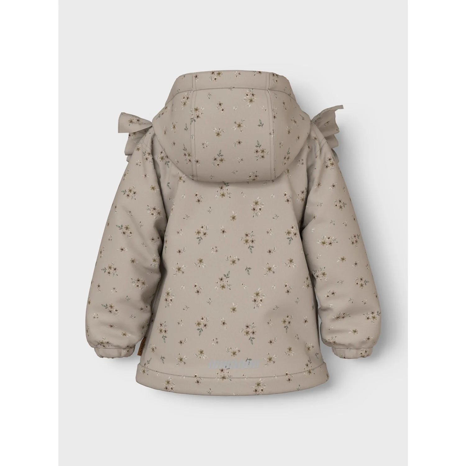 Name It Pure Cashmere Bouquet Nmfalfa08 Softshell Jakke Flæse Aop Fo - Image 3