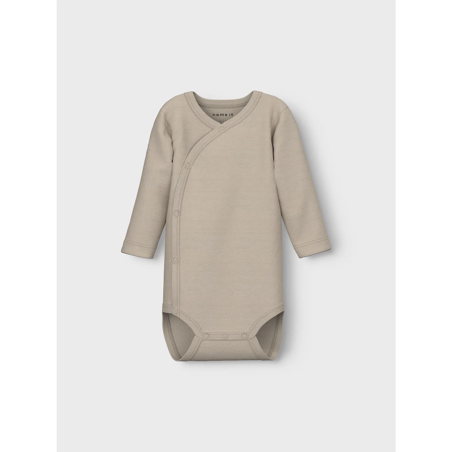 Name It Pure Cashmere Nbnbody 2P Ls Slå-om Solid Noos - Image 2