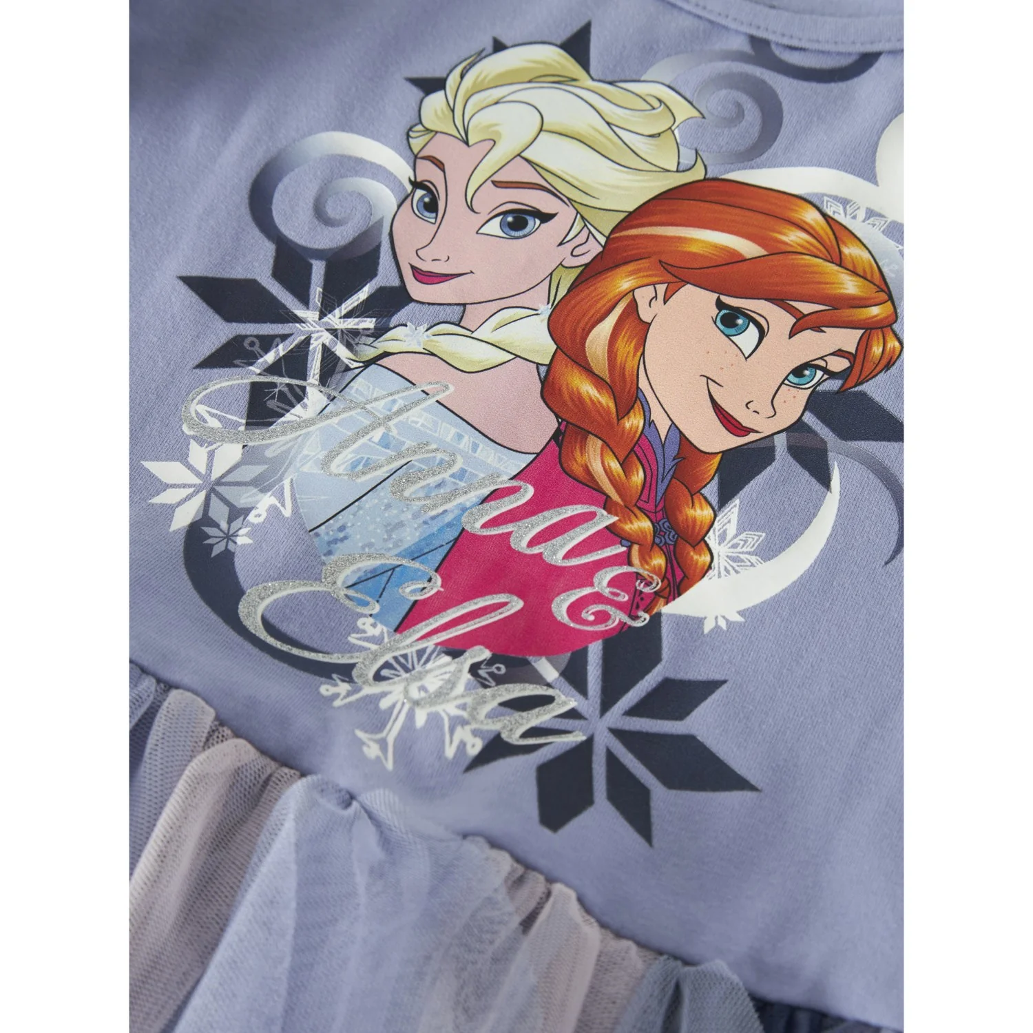 Name It Purple Impression Nmfmom Frozen Ss Tyl Kjole Wdi - Image 2