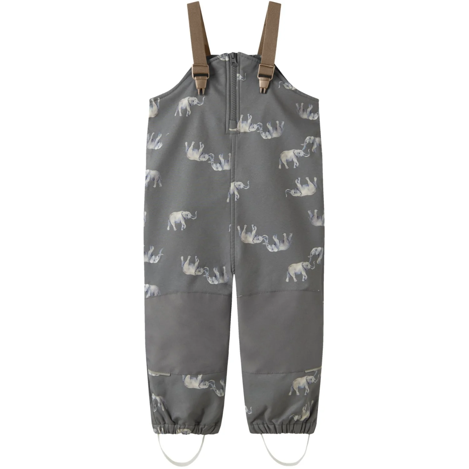Name It Quiet Shade Elephant Nmmalfa08 Softshell Smækbukser AOP Fo