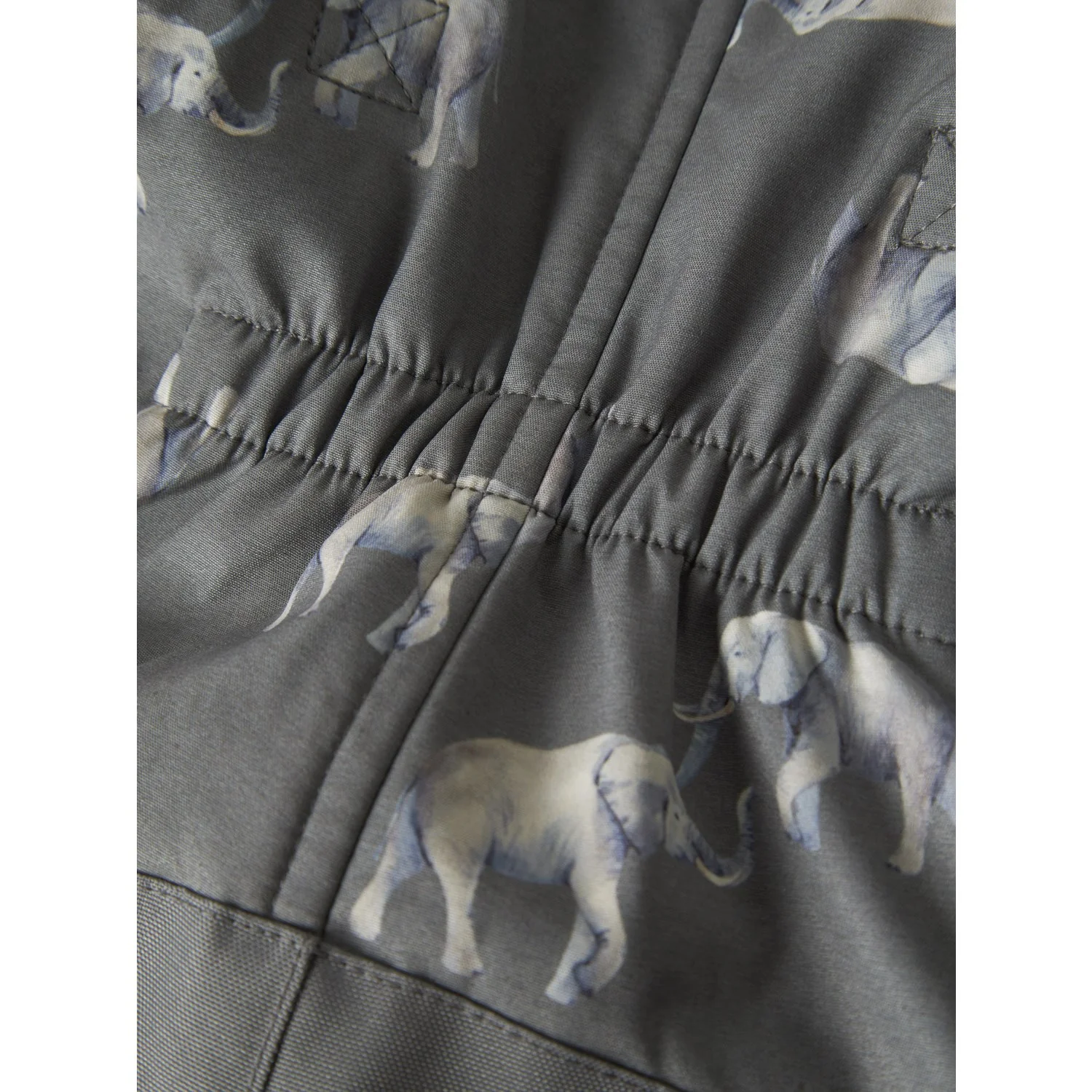 Name It Quiet Shade Elephant Nmmalfa08 Softshell Smækbukser AOP Fo - Image 4