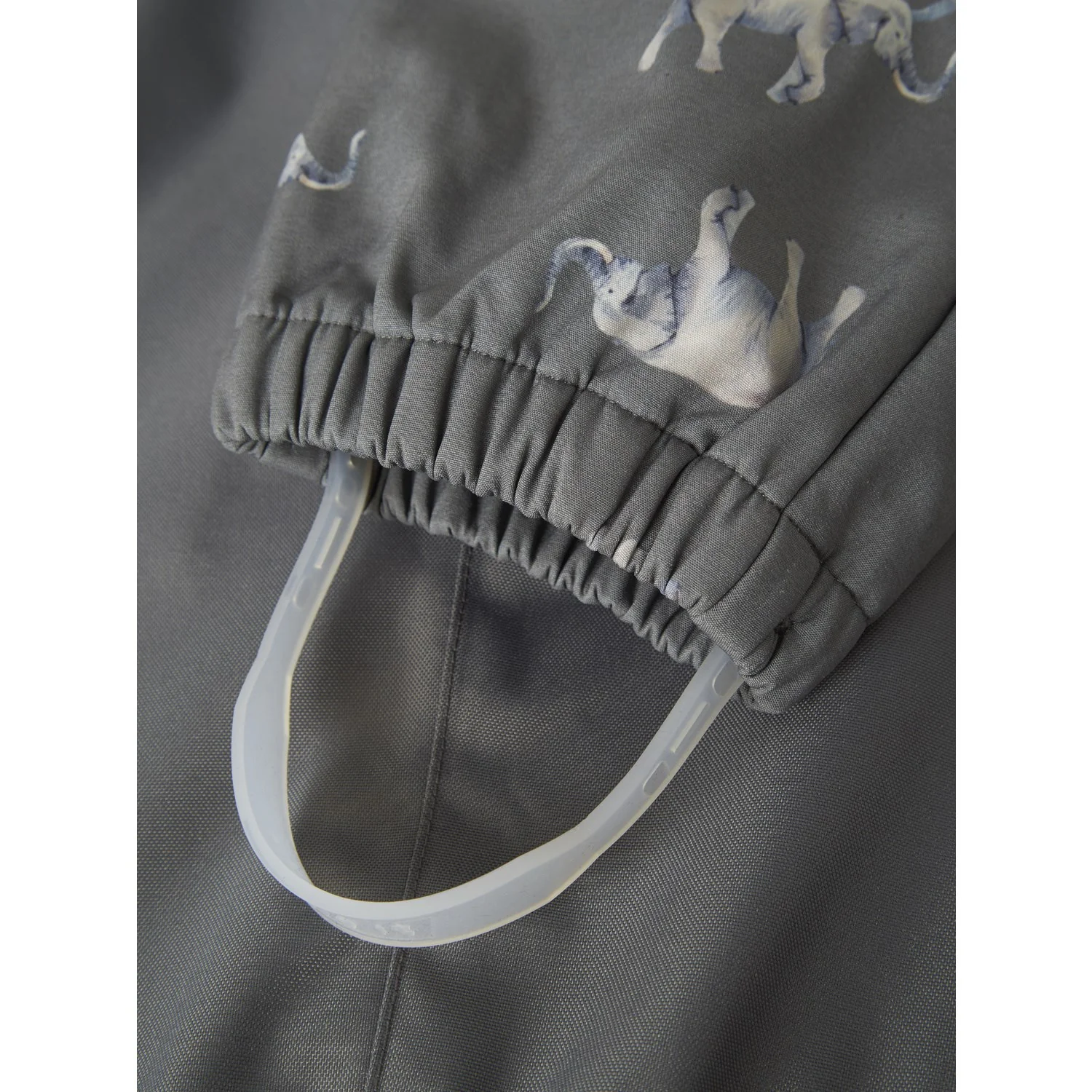 Name It Quiet Shade Elephant Nmmalfa08 Softshell Smækbukser AOP Fo - Image 6
