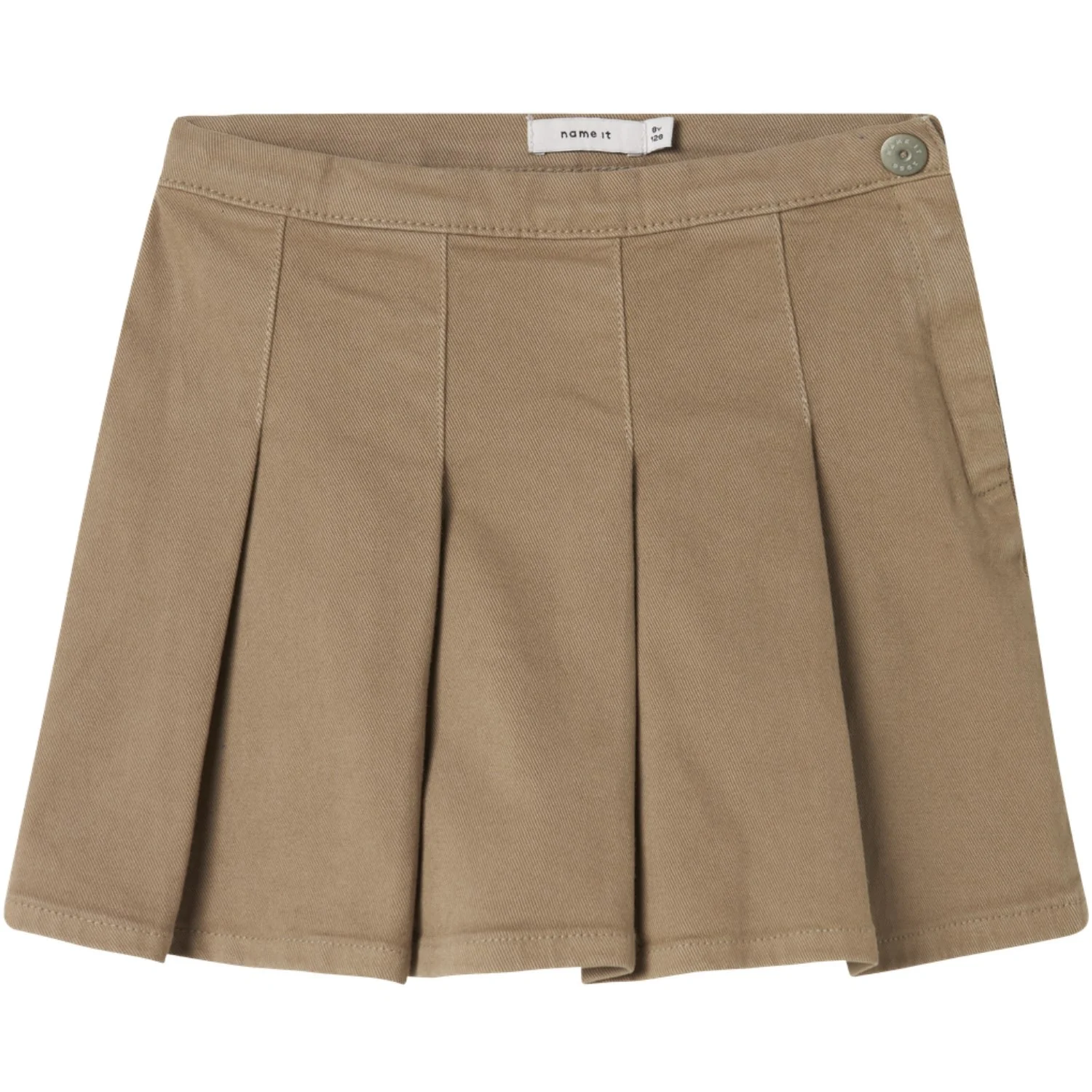 Name It Roasted Cashew Nkfrose Twill Nederdel Pleat 5505-Ax Bf