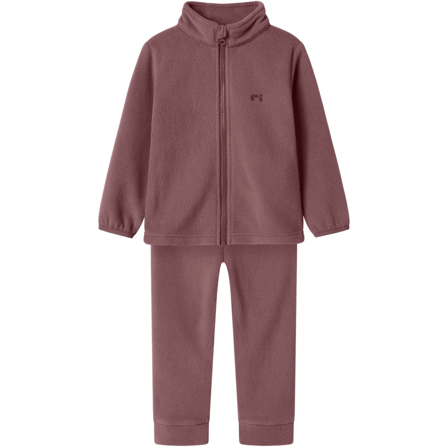 Name It Rose Brown Nmnspektra Fleece Sæt Fo