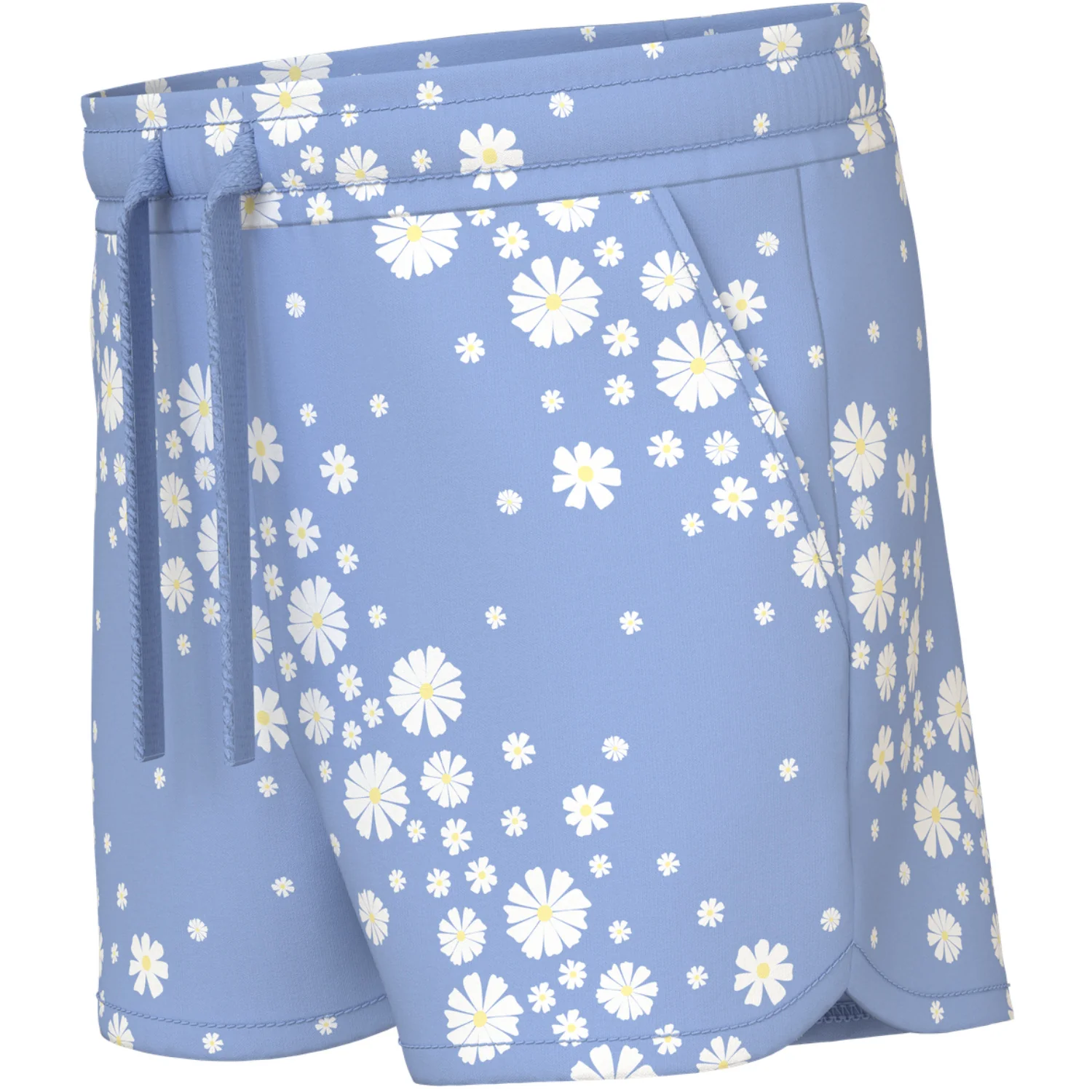 Name It Serenity White Flower Nmfvigga Shorts F1 Noos - Image 3