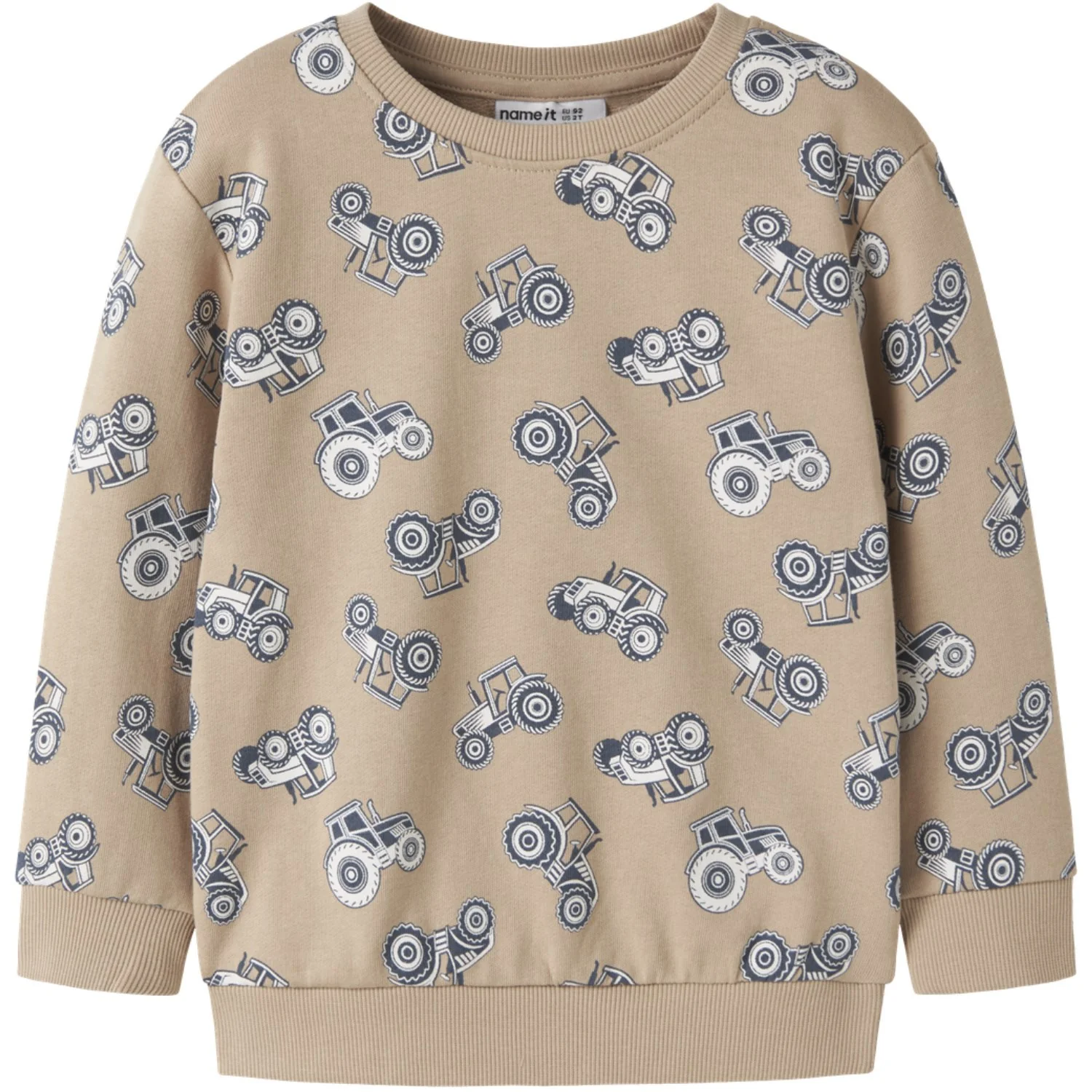 Name It Sesame Tractor Nmmvifelix Ls Nreg Sweat Unb