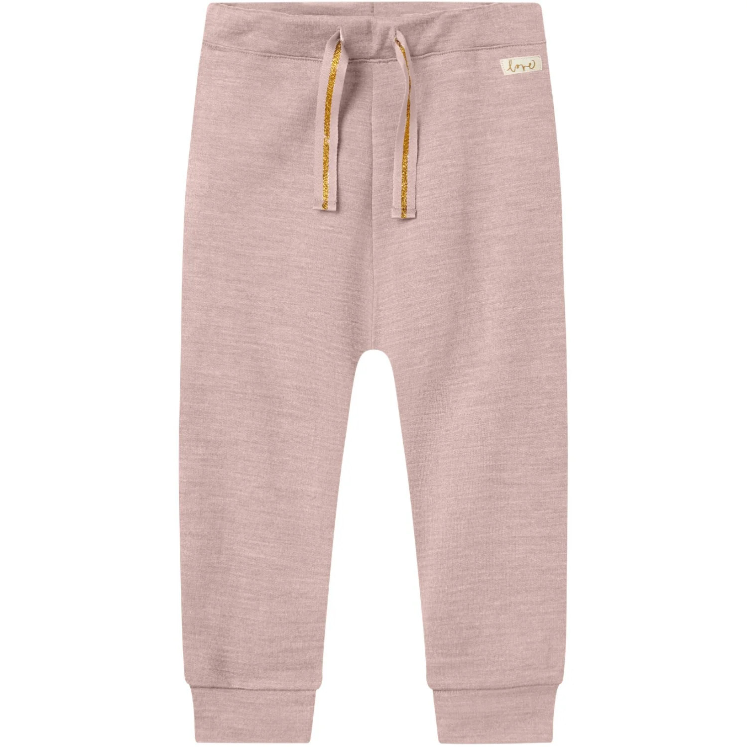 Name It Shadow Gray Gold String Nmfwesso Uld Swe Bukser