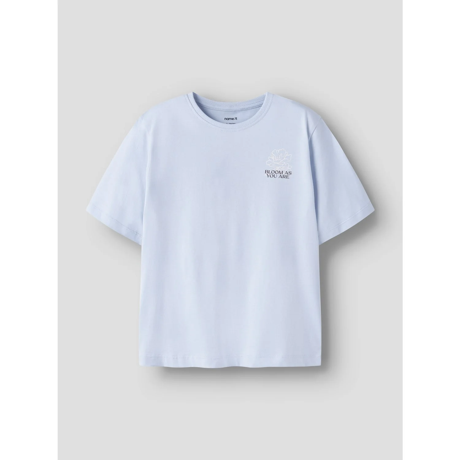 Name It Sheer Blue Nkfkatelin Ss Nreg Top Pb - Image 5