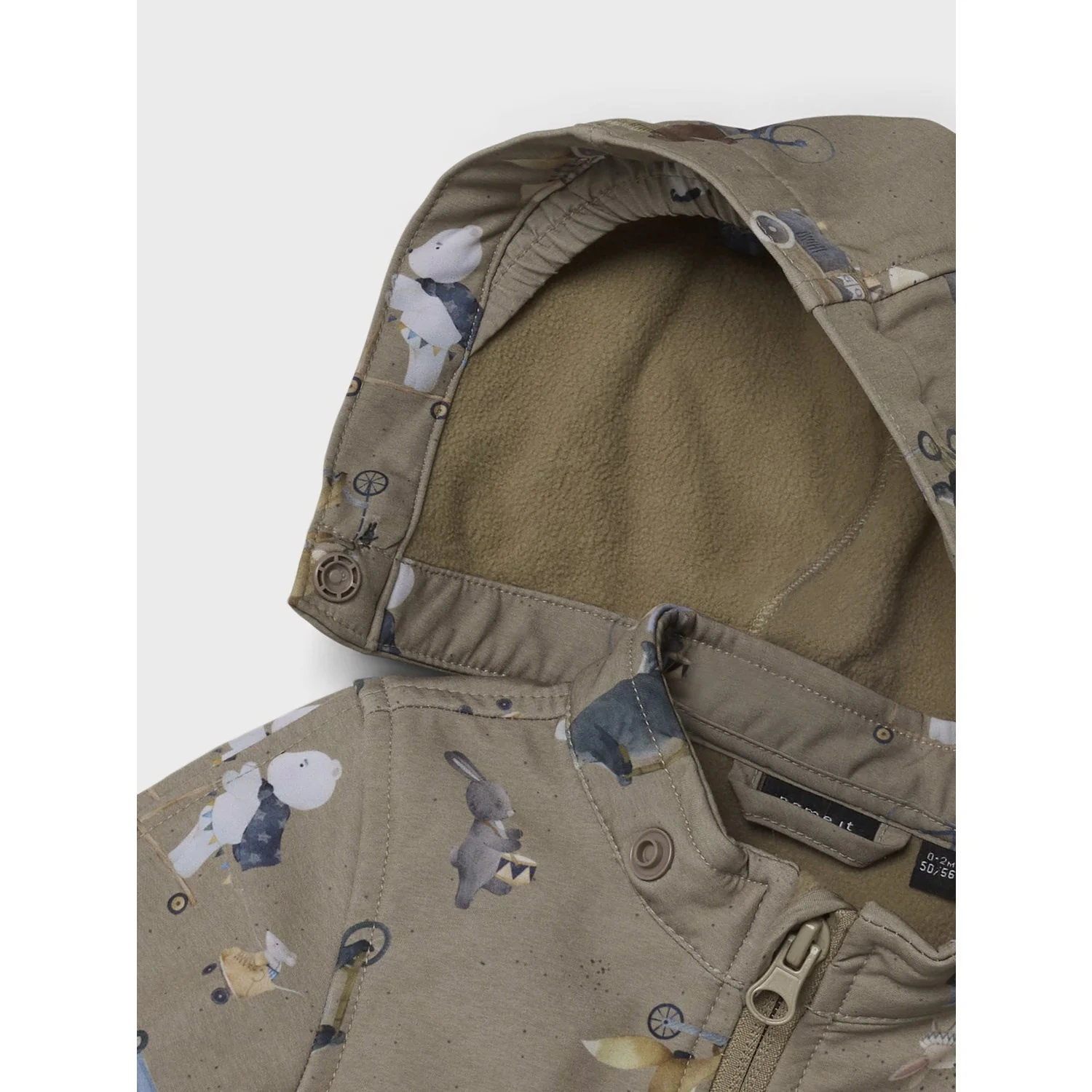 Name It Silver Mink Go Nbnalfa08 Softshell Dragt Aop Fo - Image 4