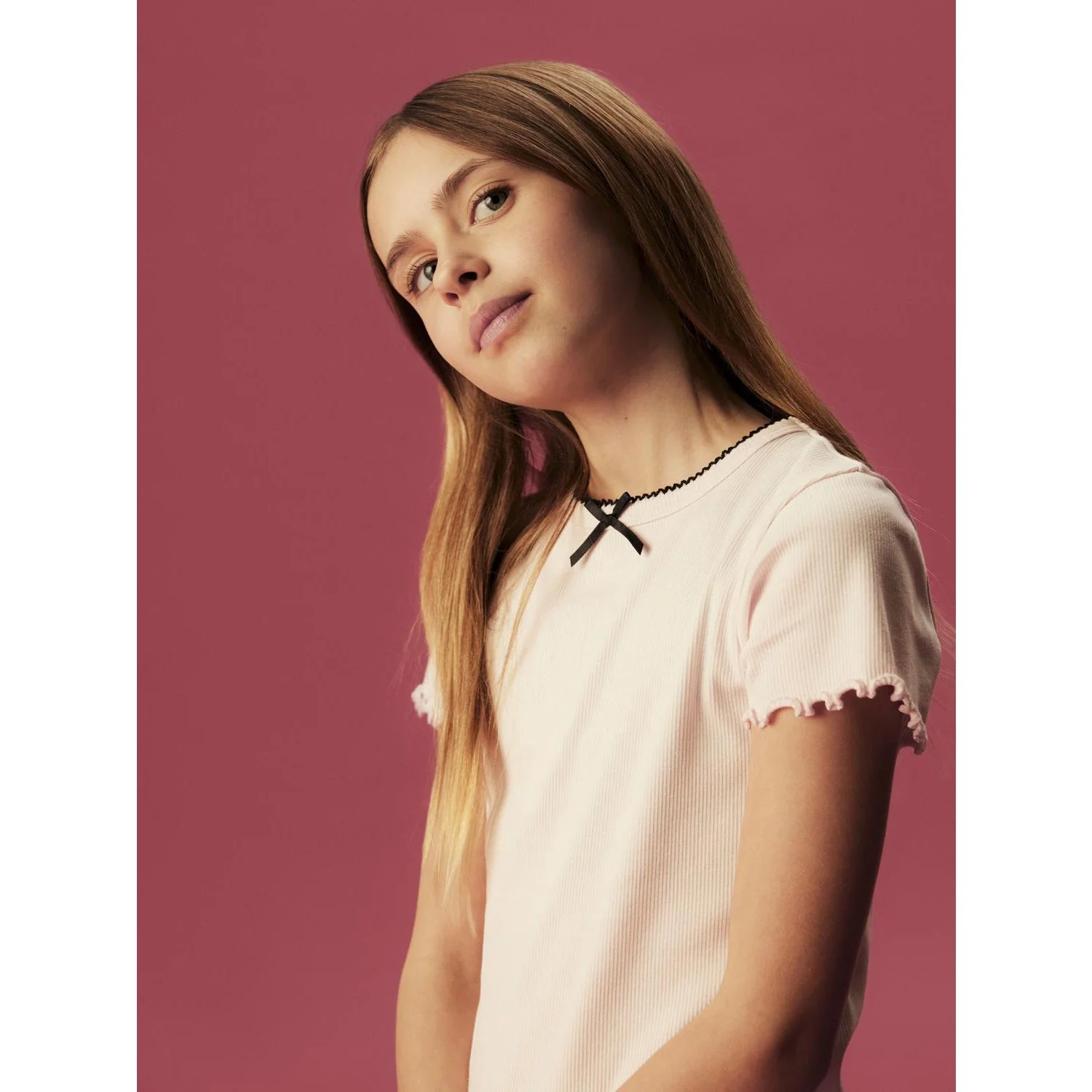 Name It Tender Touch Nkffiona Ss Slim Top Pb - Image 2