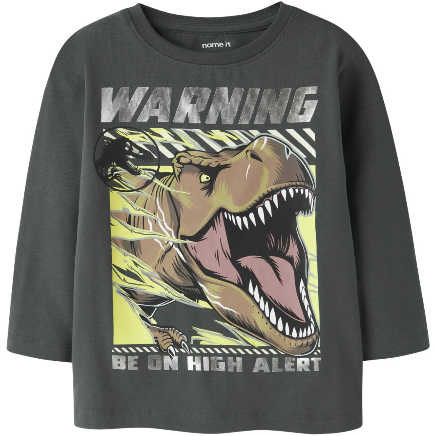 Name It Urban Chic Nmmjim Jurassic Ls Nreg Top Box Noos Sky