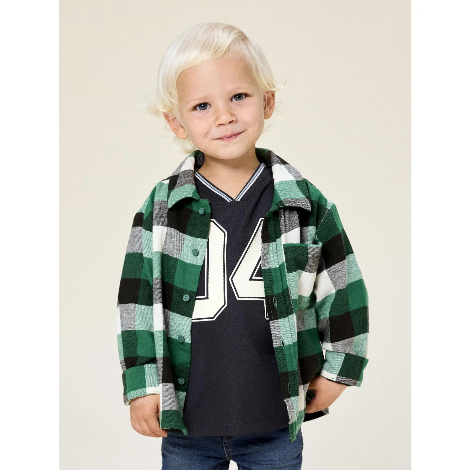 Name It Verdant Green Nmmlevin Ls Overshirt - Image 3