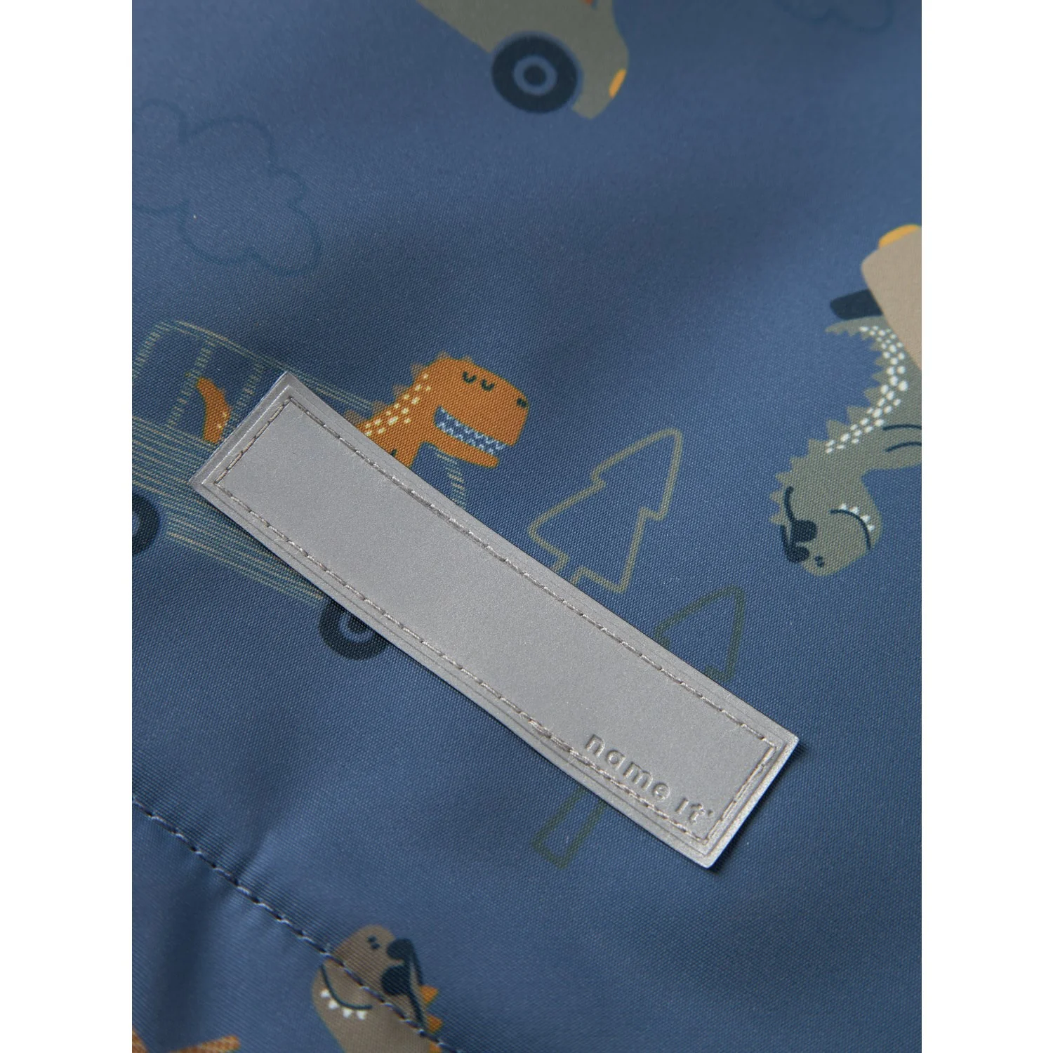 Name It Vintage Indigo Dino Car Nmmmax Pa Jakke Aop Noos - Image 3