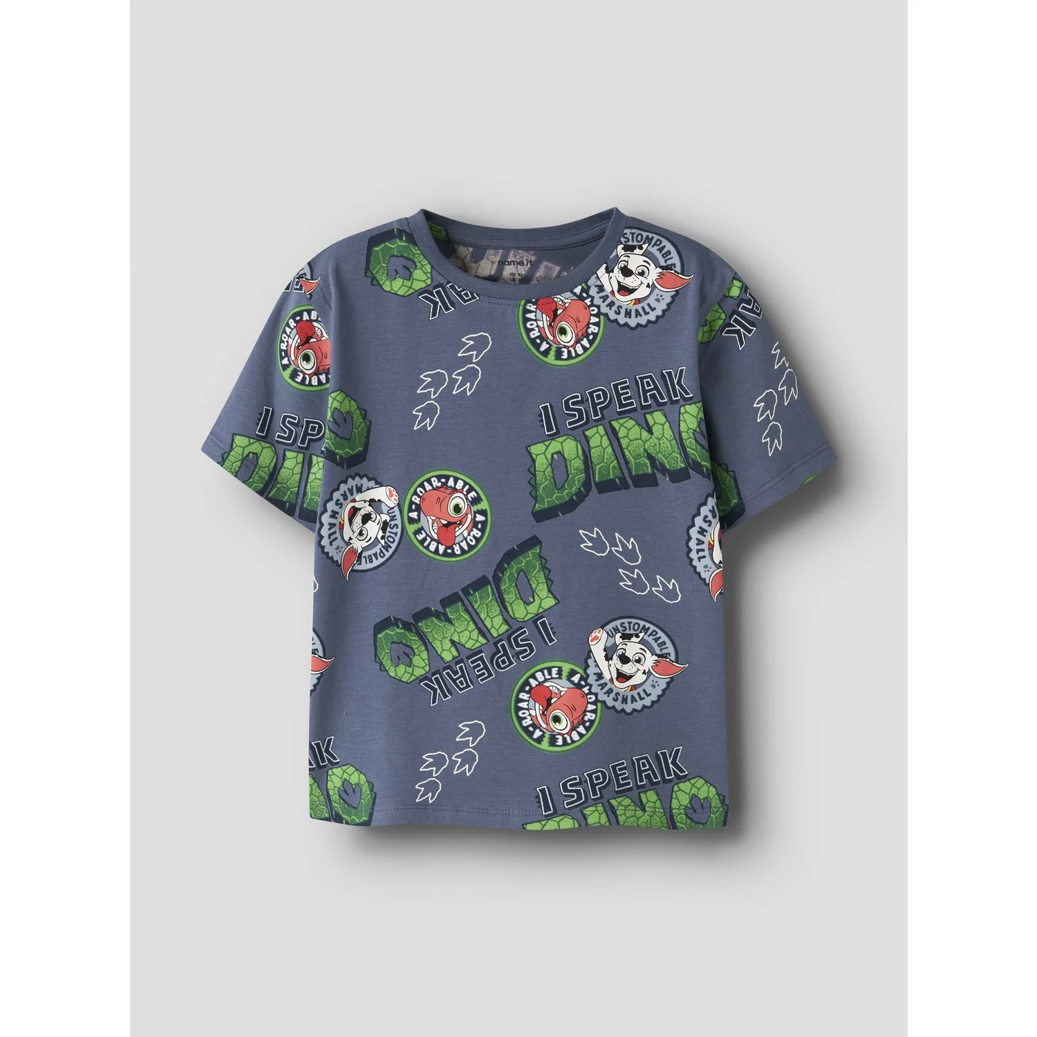 Name It Vintage Indigo Nmmjok Paw Ss Nreg Top Cplgm - Image 2