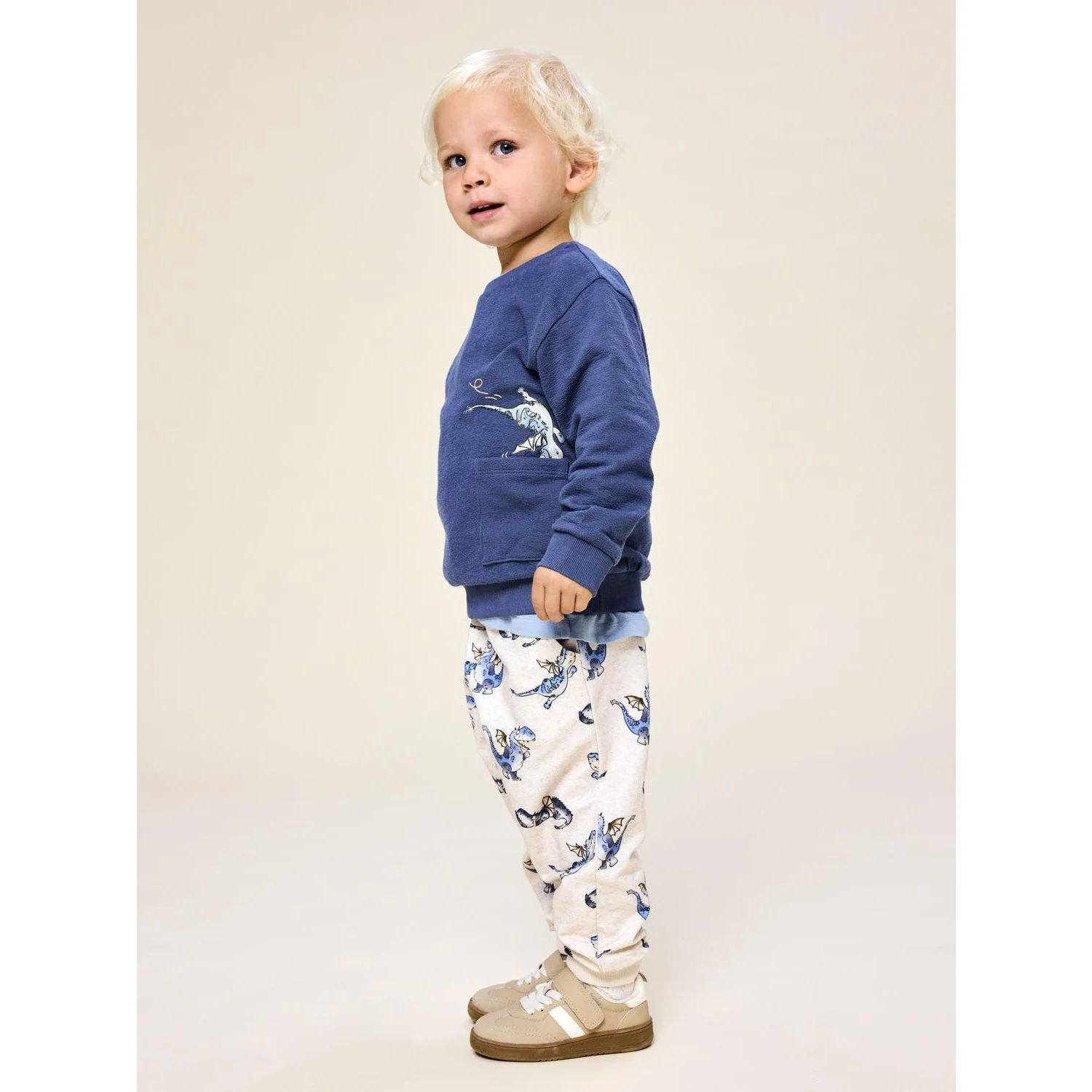 Name It Vintage Indigo Nmmkaj Ls Nreg Sweat Unb - Image 2
