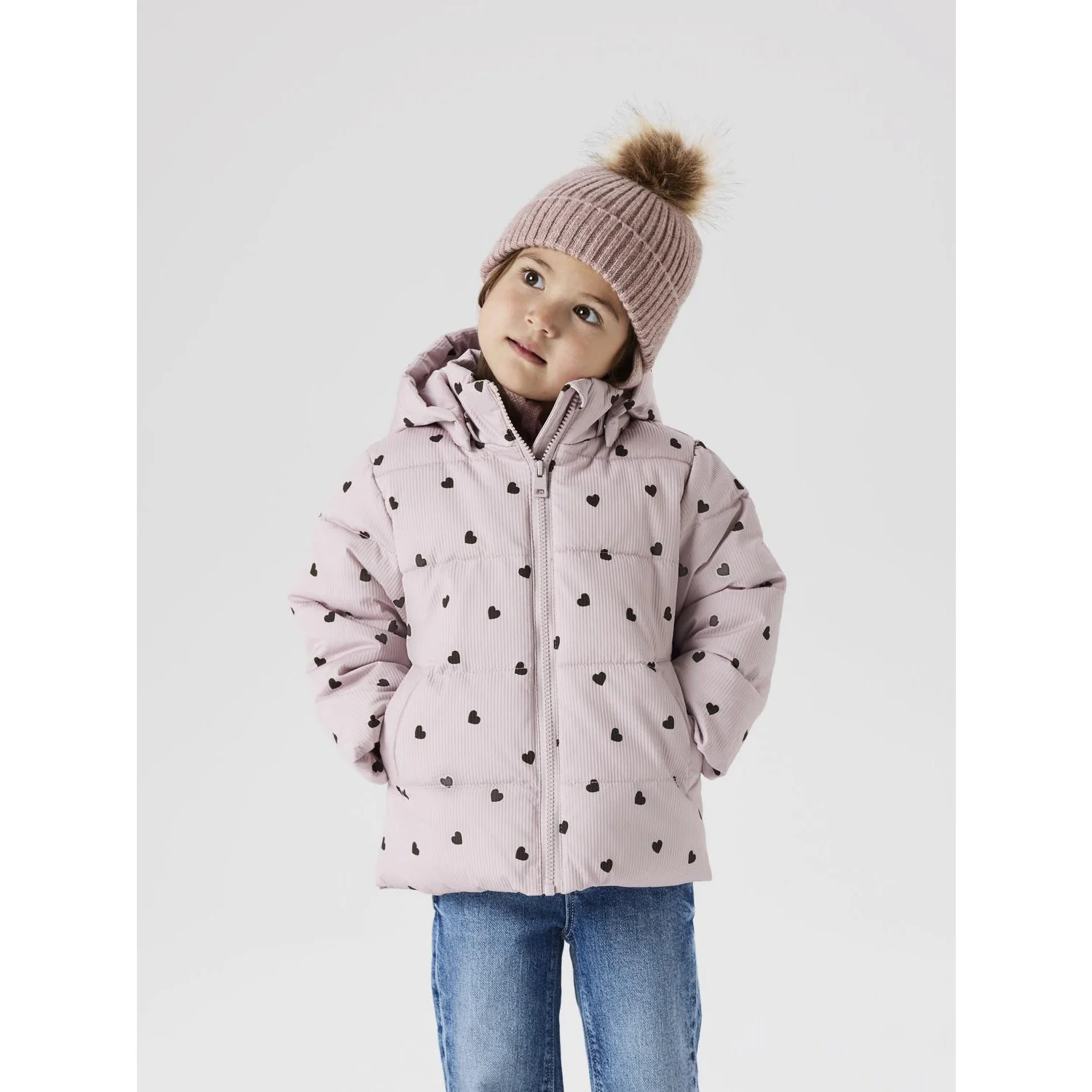 Name It Violet Ice Nmfmonday Puffer Jakke - Image 3