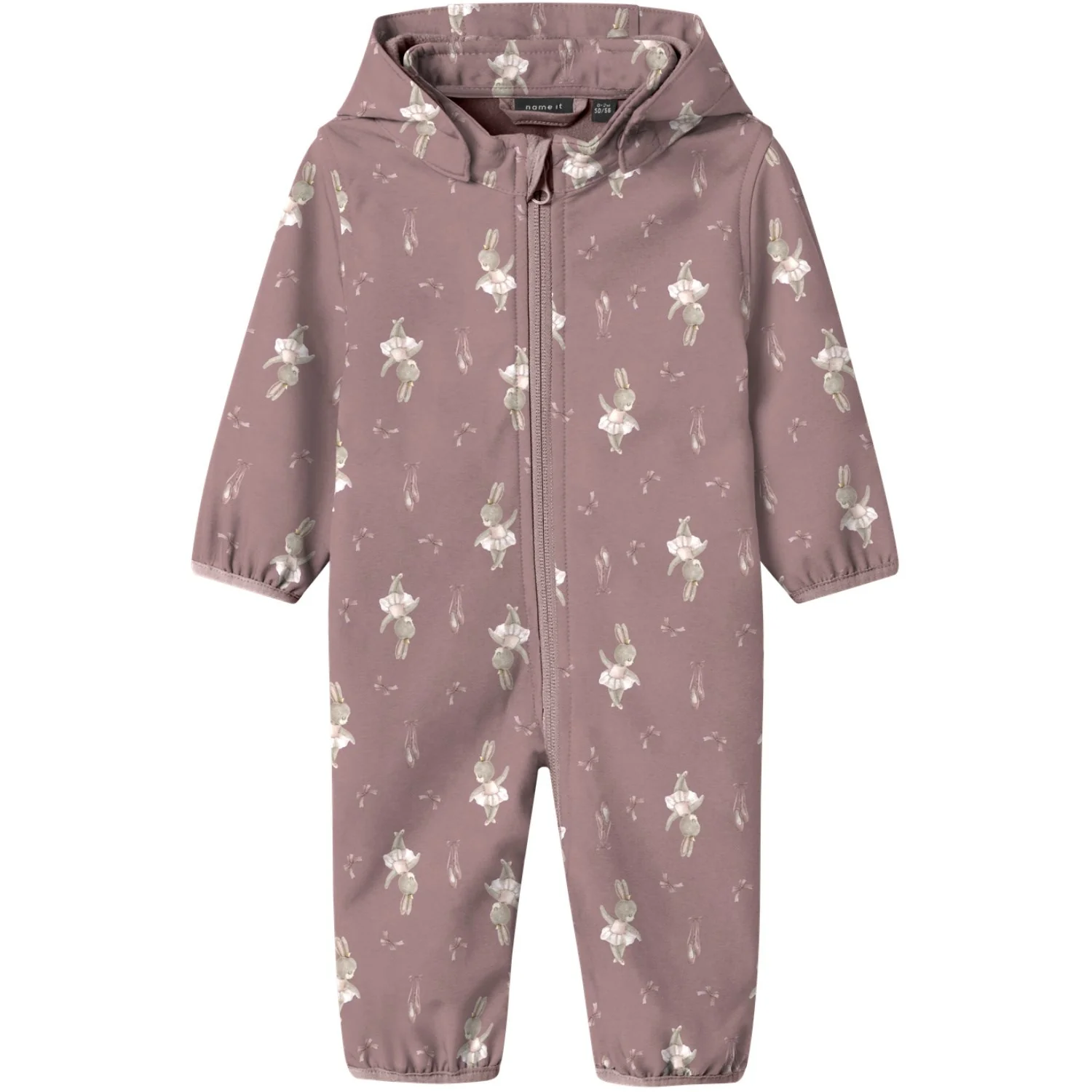 Name It Woodrose Bunny Nbnalfa08 Softshell Dragt Aop Fo