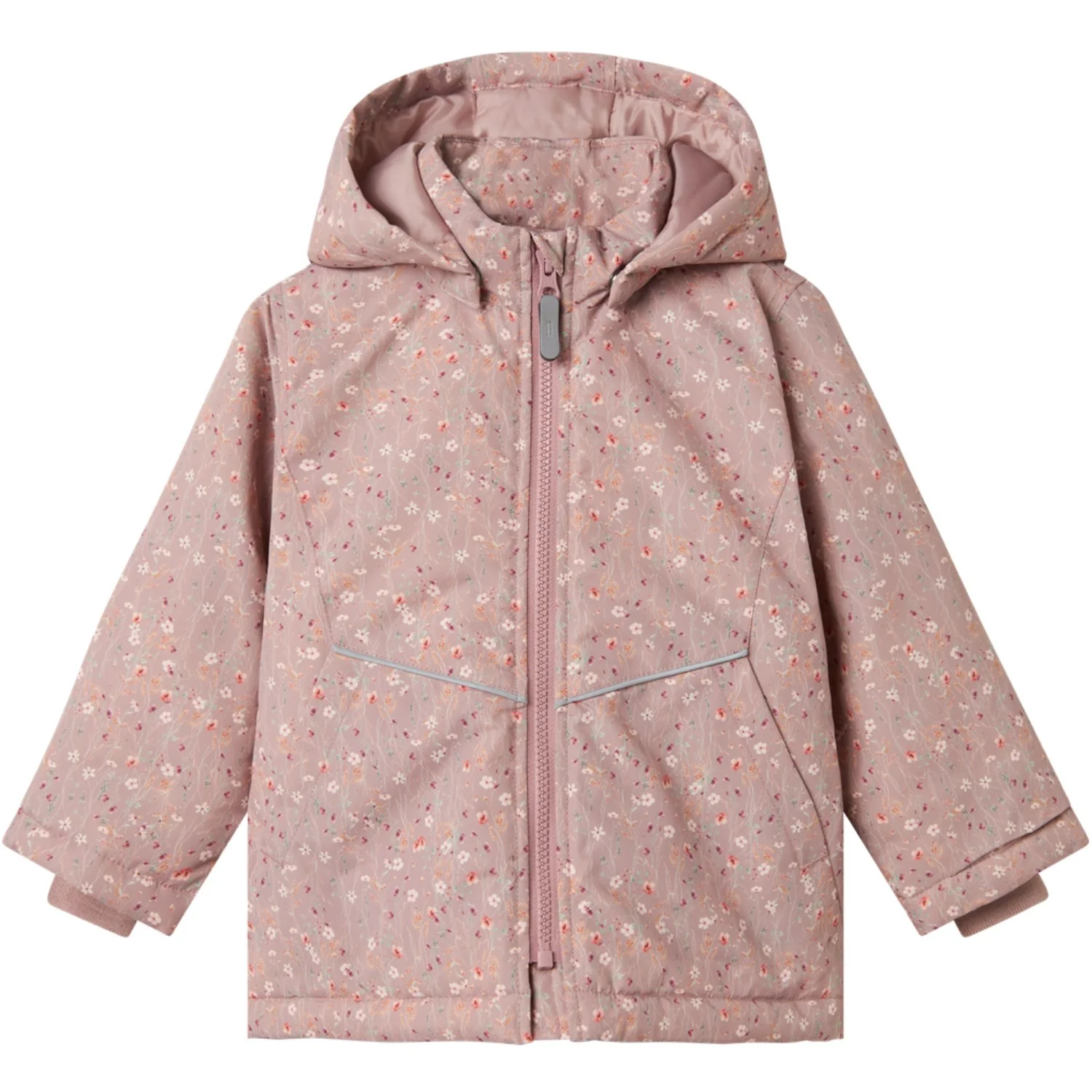 Name It Woodrose Flower Nmfmaxi Pa Jakke Aop Noos - Image 5