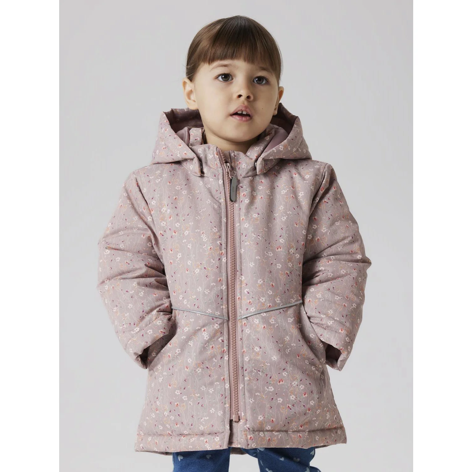 Name It Woodrose Flower Nmfmaxi Pa Jakke Aop Noos - Image 8