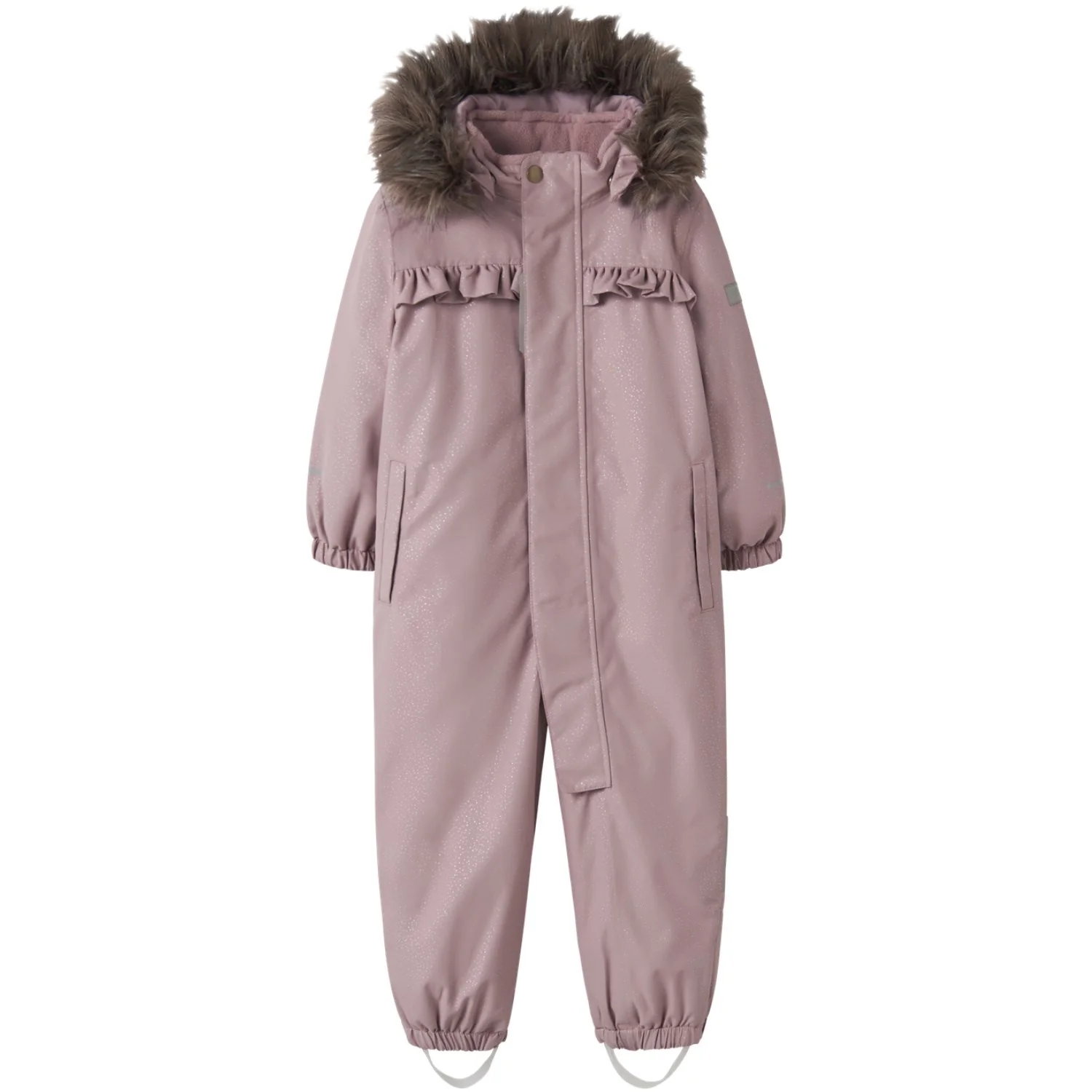Name It Woodrose Nmfsnow10 Dragt Flæse Glitter Fo