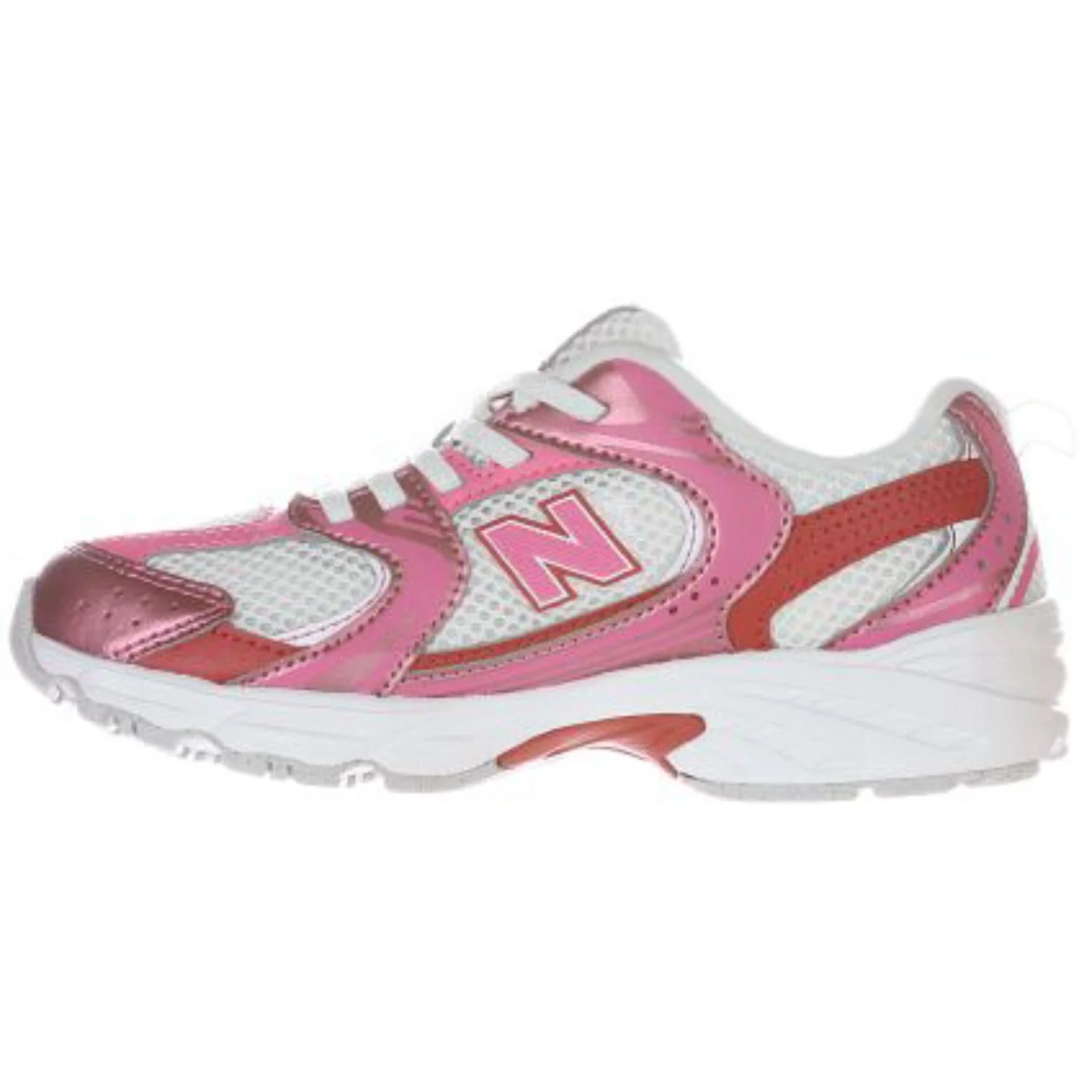 New Balance Sneakers Pink Satin 530 Kids Bungee Lace - Image 2