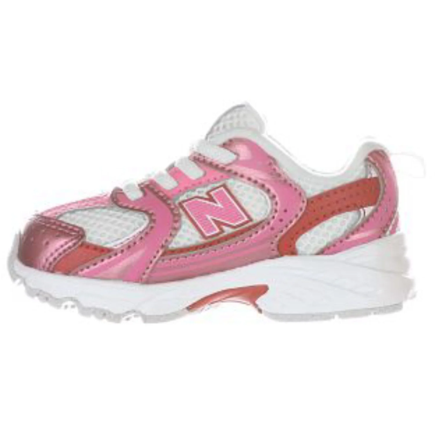 New Balance Sneakers Pink Satin 530 Kids Bungee Lace - Image 2