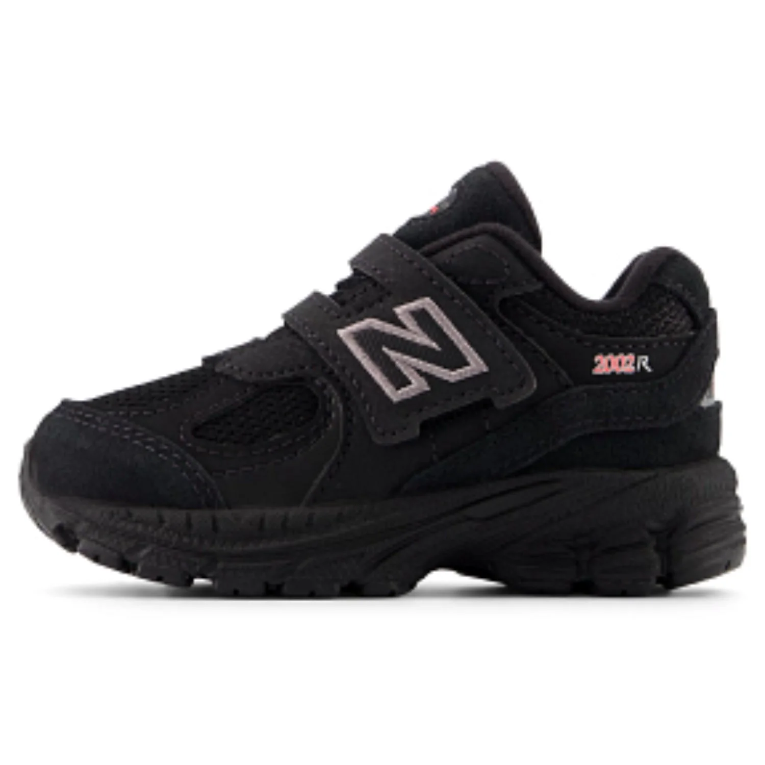 New Balance Black 2002 Kids Hook & Loop Sneakers - Image 8