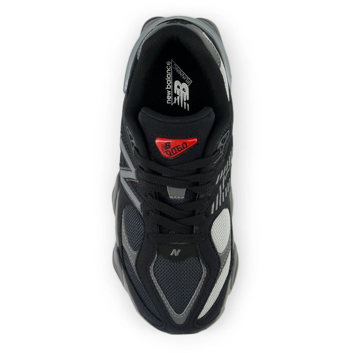 New Balance Black 9060 Kids Lace - Image 6