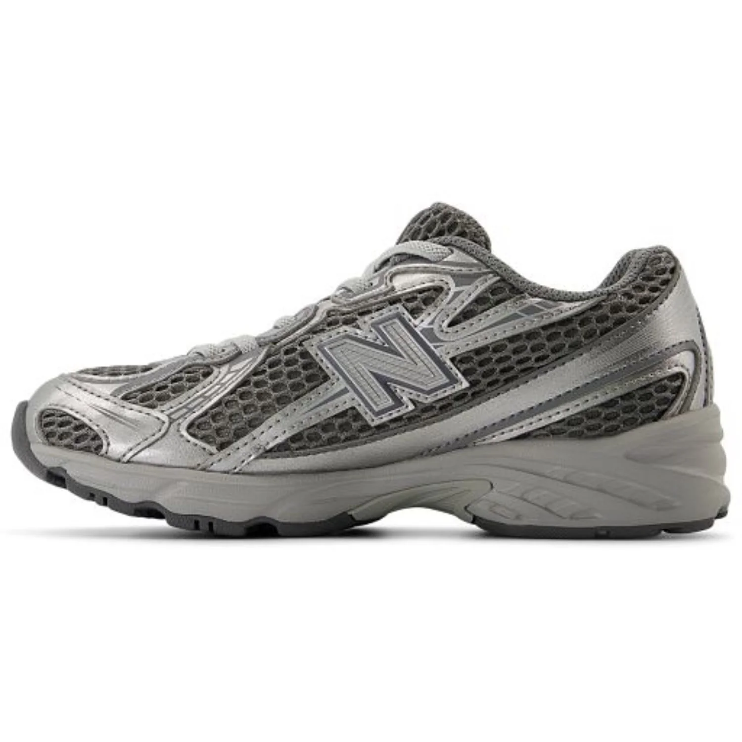 New Balance Harbor Grey 740 Kids Bungee Lace - Image 2