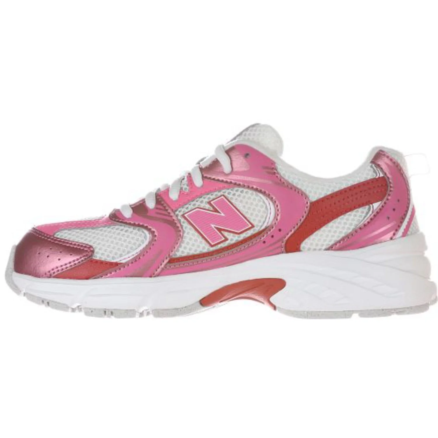 New Balance Sneakers Pink Satin 530 Kids Lace - Image 2