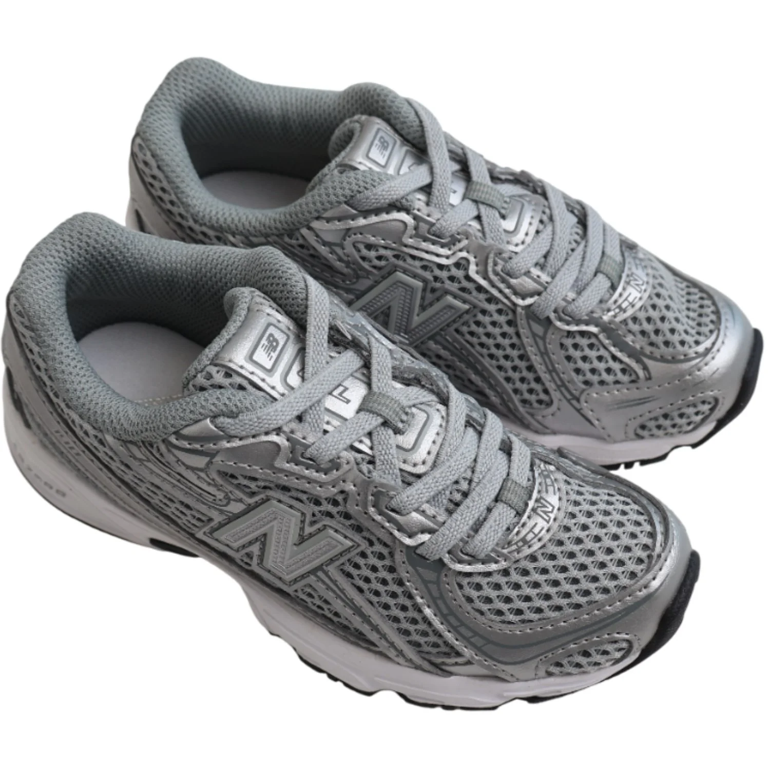 New Balance Raincloud 740 Kids Bungee Lace Sneakers - Image 3