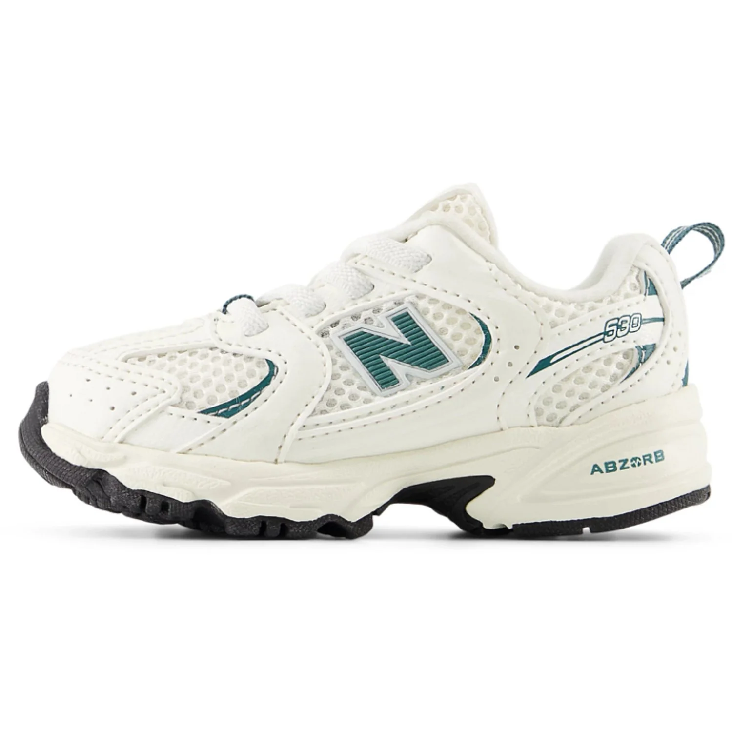 New Balance Sea Salt 530 Kids Bungee Lace Sneakers - Image 4