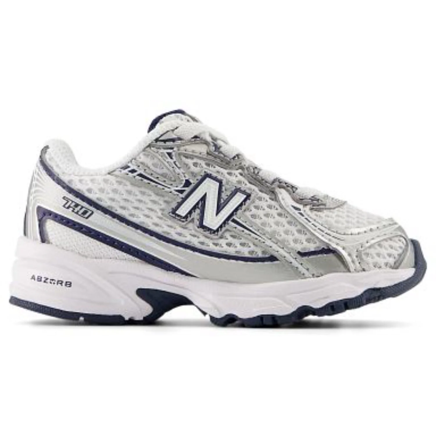 New Balance Sneakers Nb Navy 740 Kids Bungee Lace