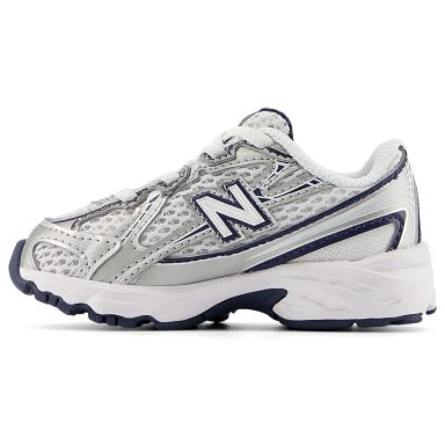 New Balance Sneakers Nb Navy 740 Kids Bungee Lace - Image 2