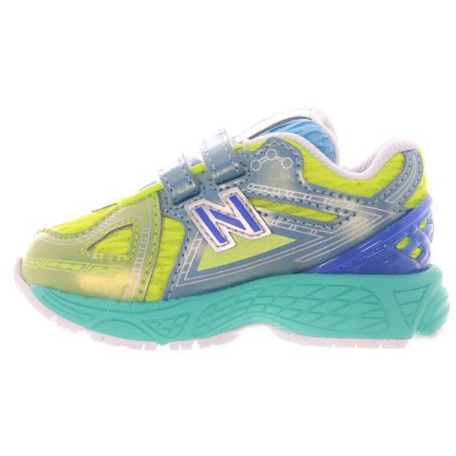 New Balance Sneakers Alkaline Green 1906 Kids Hook & Loop - Image 2