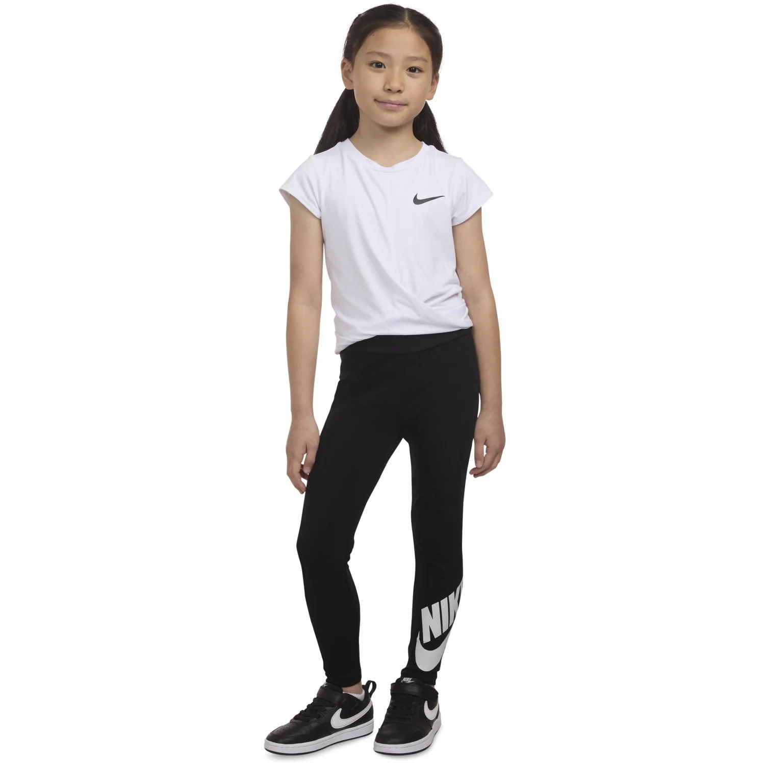 NIKE Black Club Hbr High Rise Legging - Image 2
