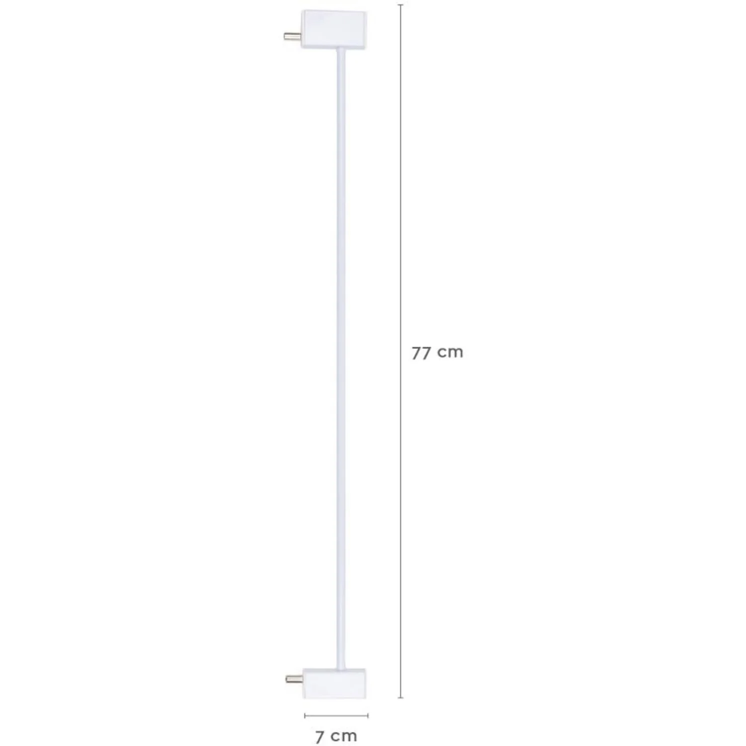 Nordbaby White Gate Extension GIA - Image 4