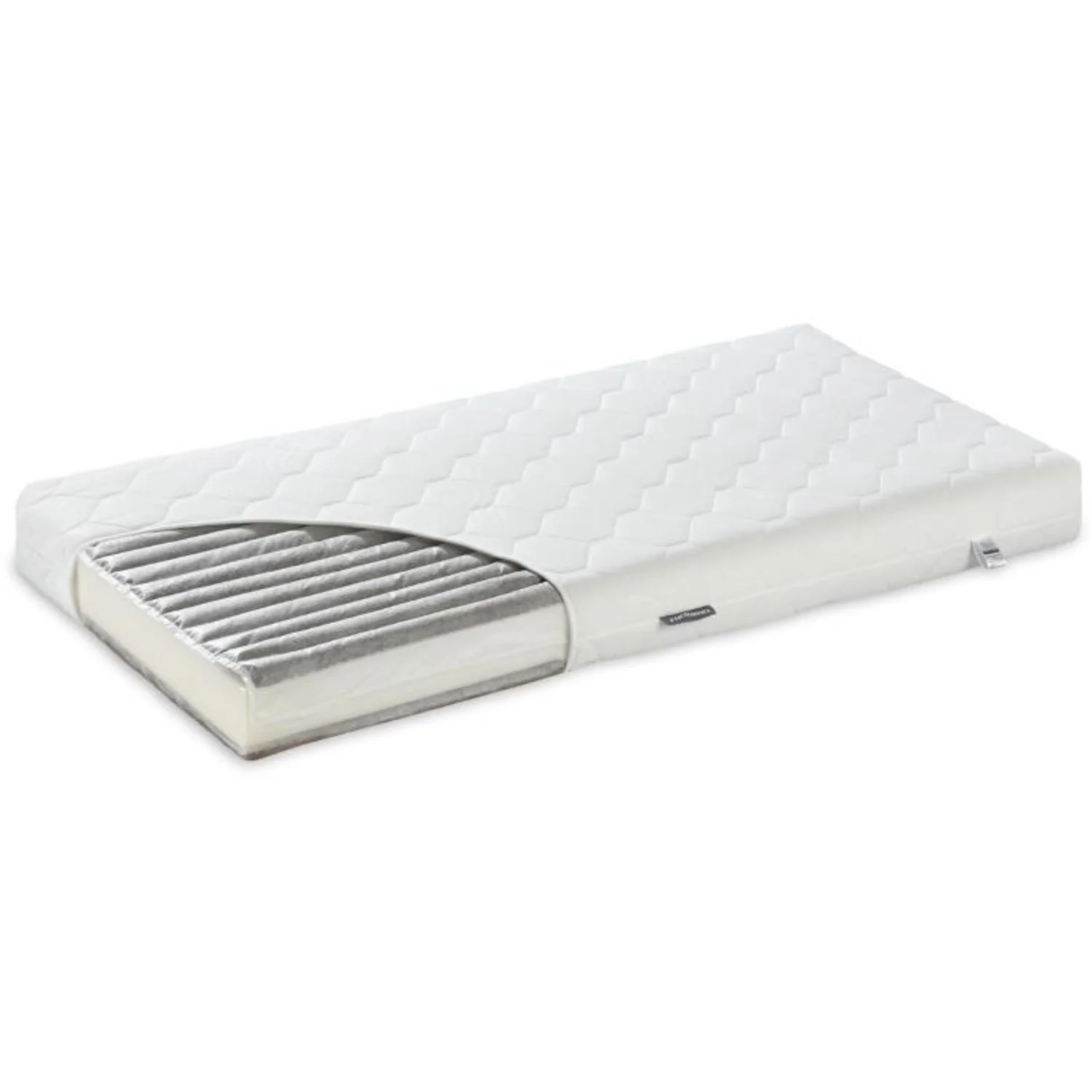 Nordbaby White PREMIUM 2-sidet Kokosnød og Boghvede Madras - Image 11
