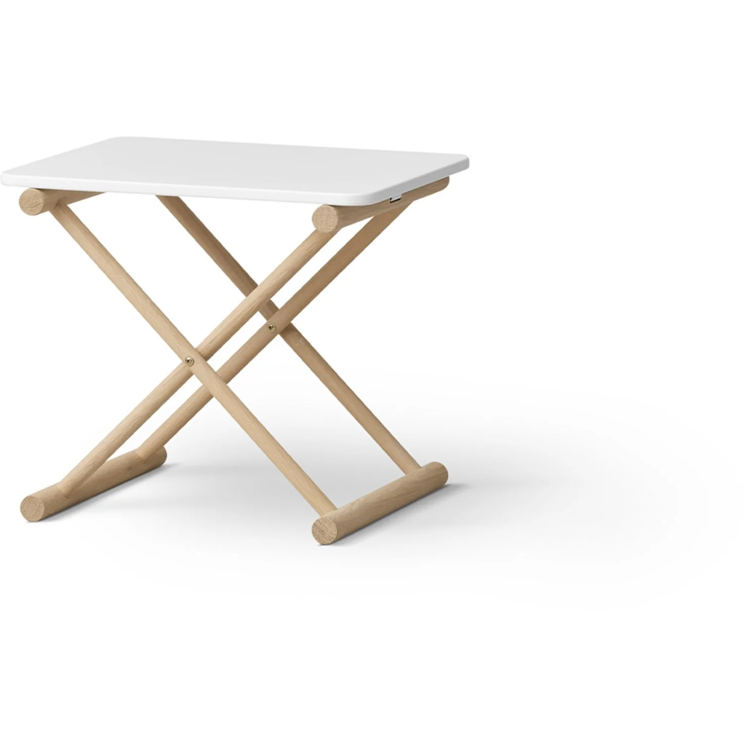 Oliver Furniture Camp Sengebord Lavt White/Oak - Image 3