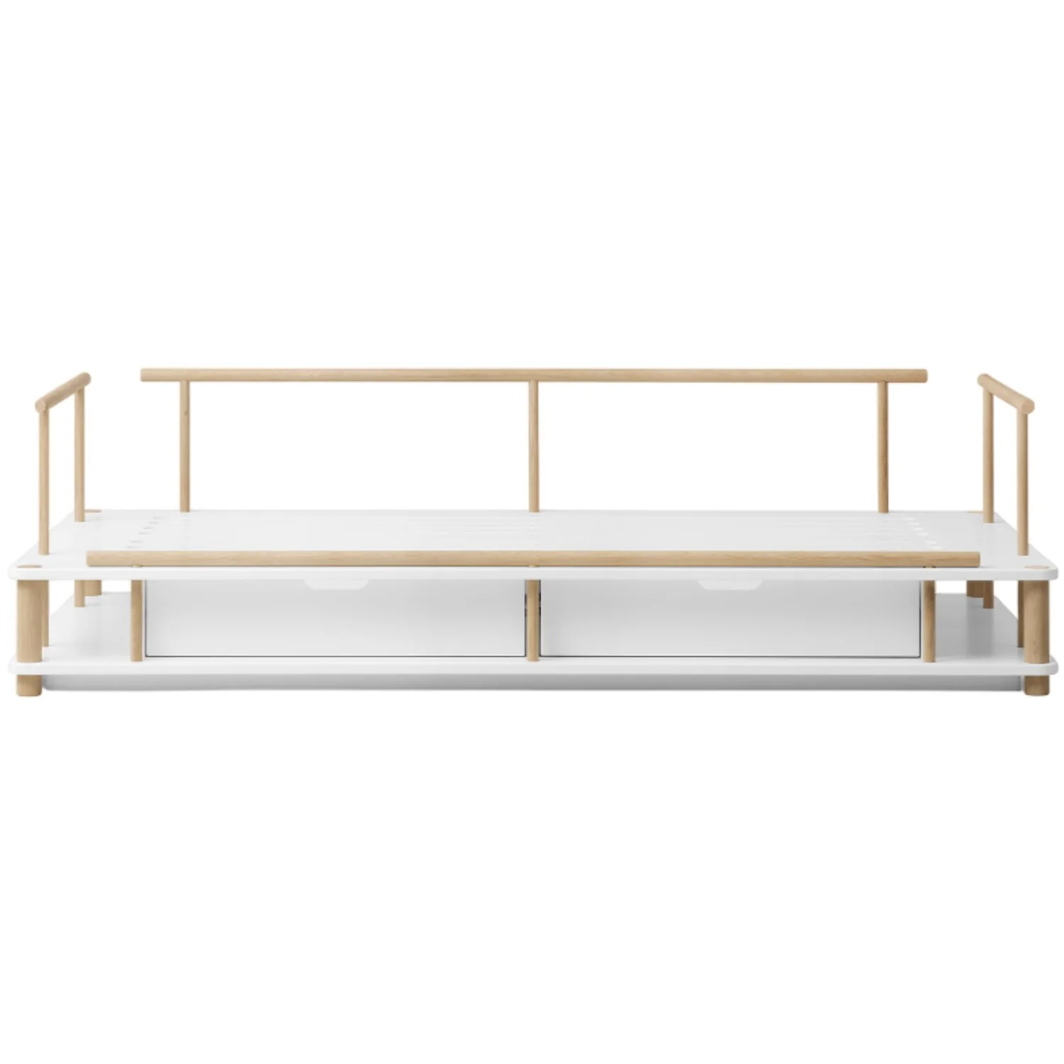Oliver Furniture Camp Sofaseng 90x180 Cm White/Oak