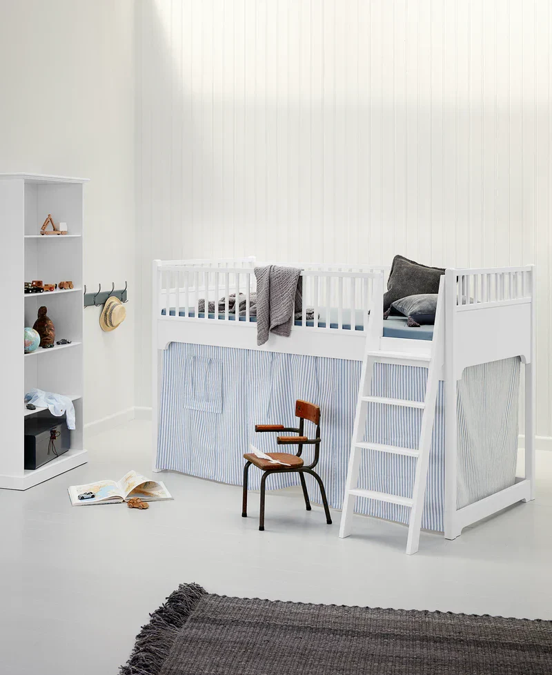 Oliver Furniture Seaside Classic Forhæng Grey - Image 3