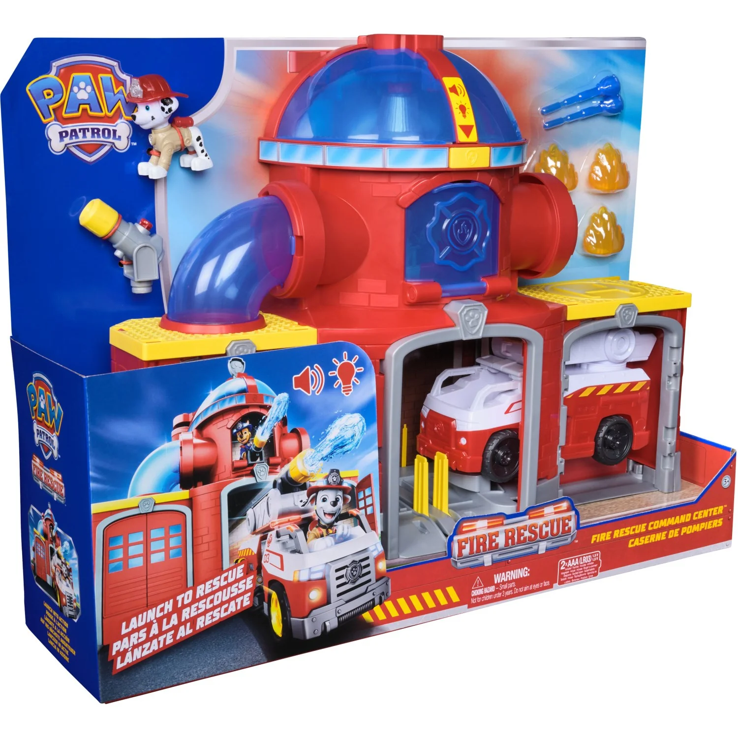 Paw Patrol Brandredning Brandstation Sæt - Image 7