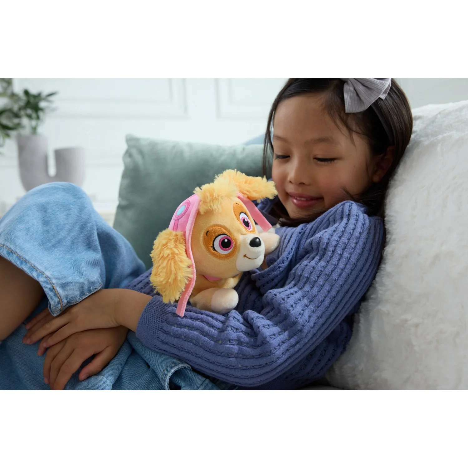Paw Patrol Gund Hat & Halsbånd Plys 20 Cm Skye - Image 3