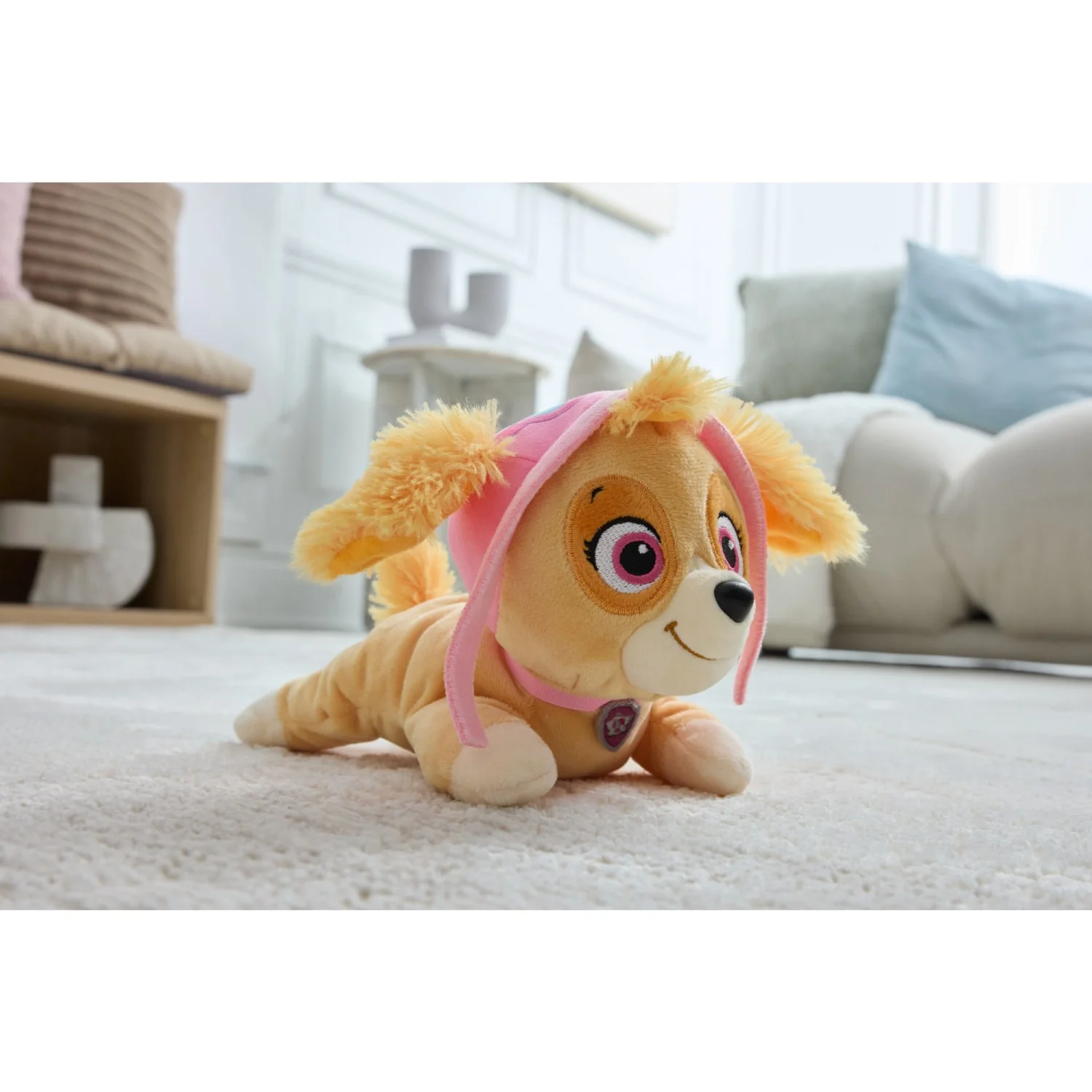 Paw Patrol Gund Hat & Halsbånd Plys 20 Cm Skye - Image 4