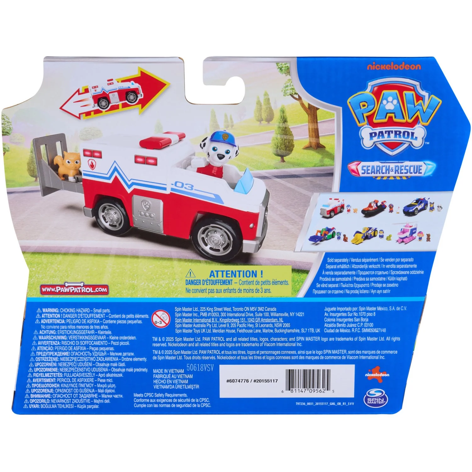 Paw Patrol Search&Rescue Køretøj-Marshall - Image 7
