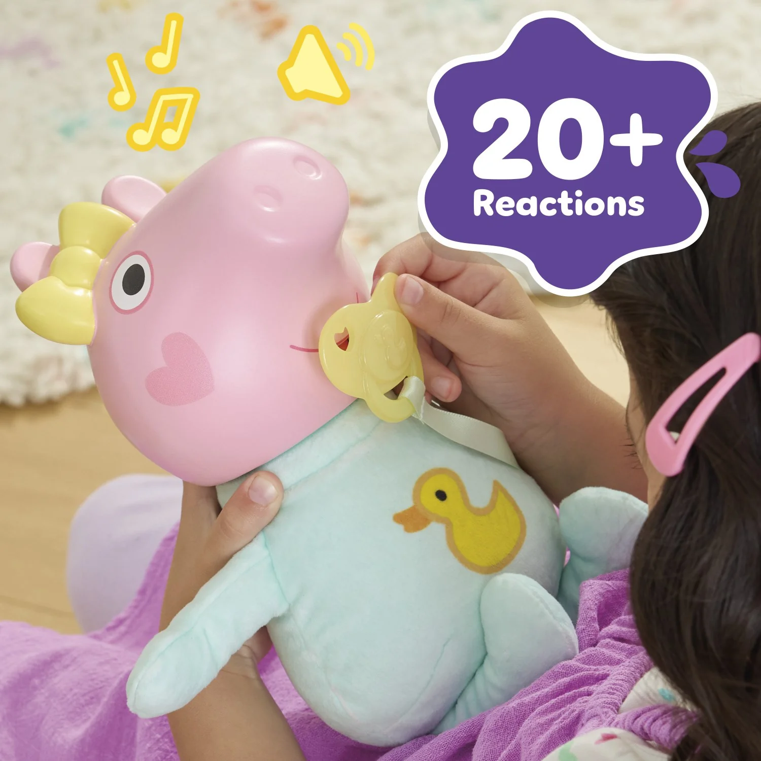 Peppa Pig Grynter Og Krammer Baby - Image 7